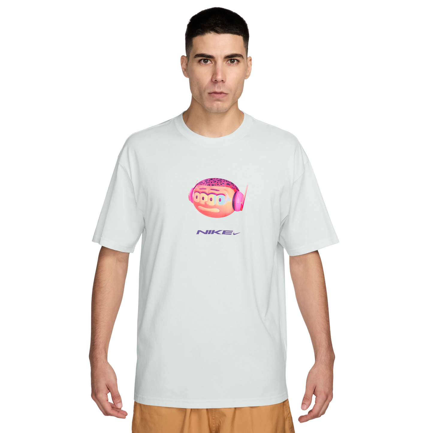 Nike NSW DN Flock Long Sleeve T-Shirt - Men's - White