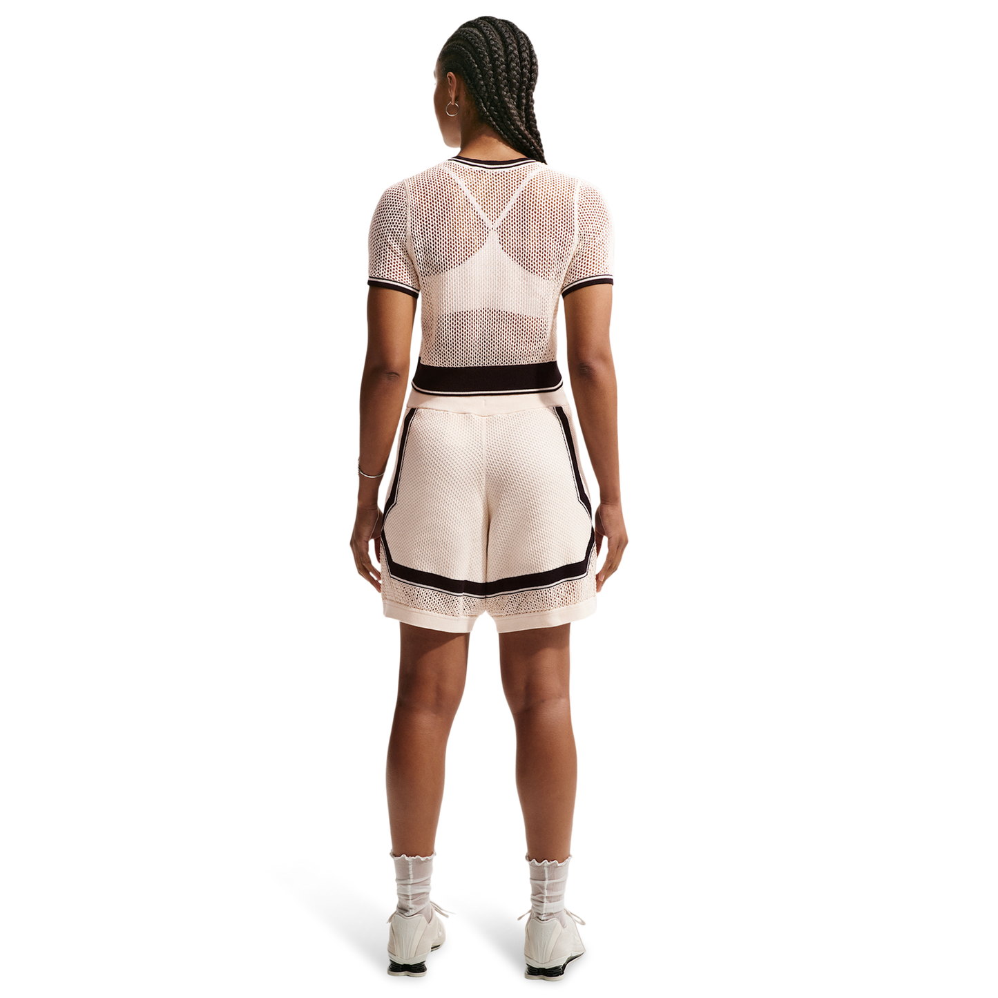 Nike NSW Chill Op Knit Short - Women's - Chalk/Black/Black