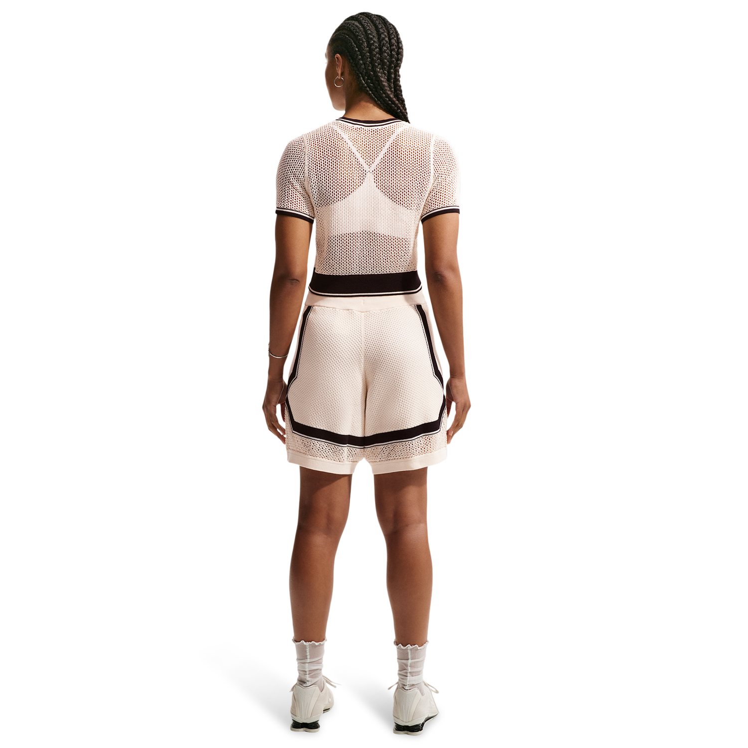 Nike NSW Chill Op Knit Short - Women's - Chalk/Black/Black