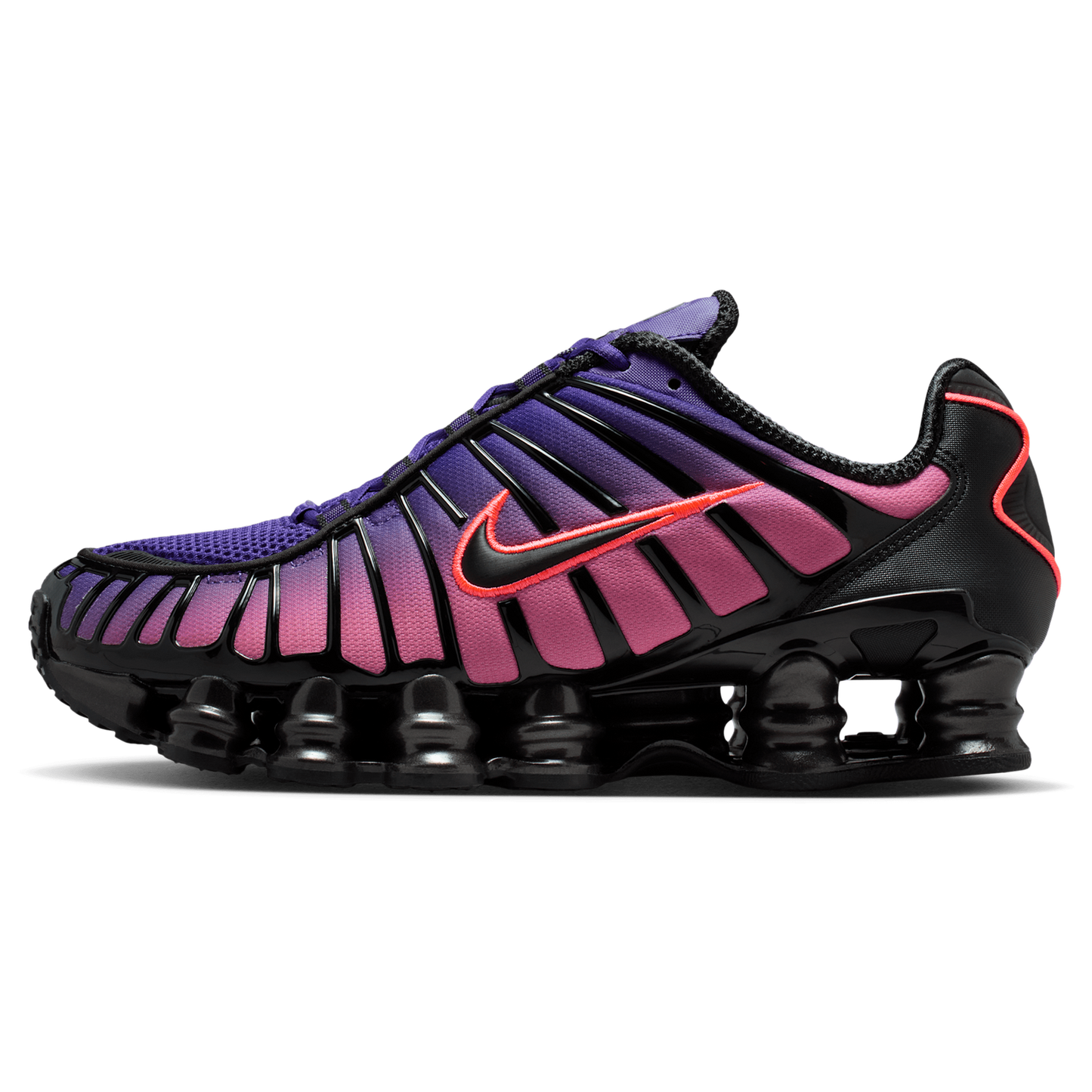 Nike Shox TL Fade - Women's - Court Purple/Hot Lava/Mtlc Black