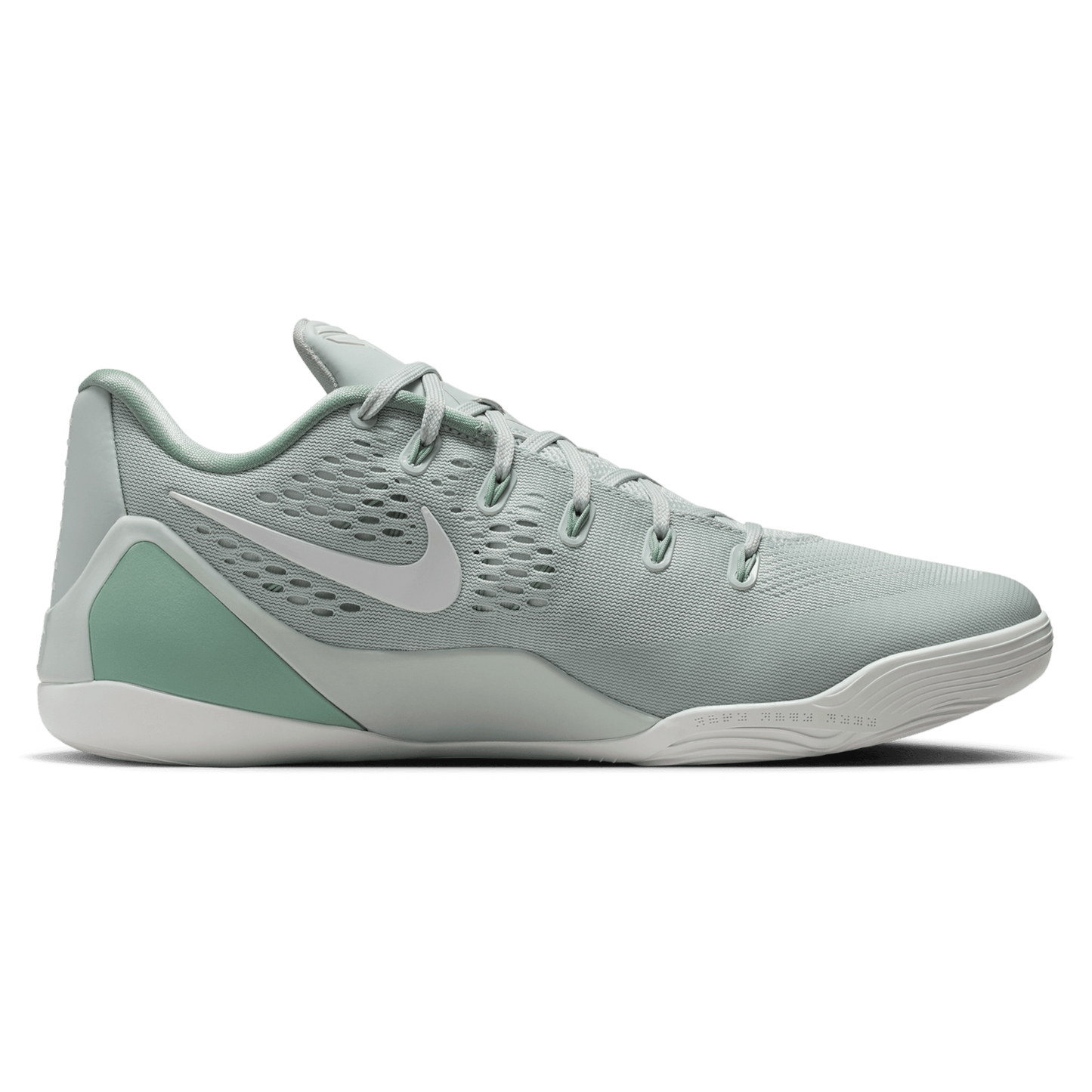 Nike Kobe 9 Elite Low EM - Men's - Light Silver/Steam/Summit White