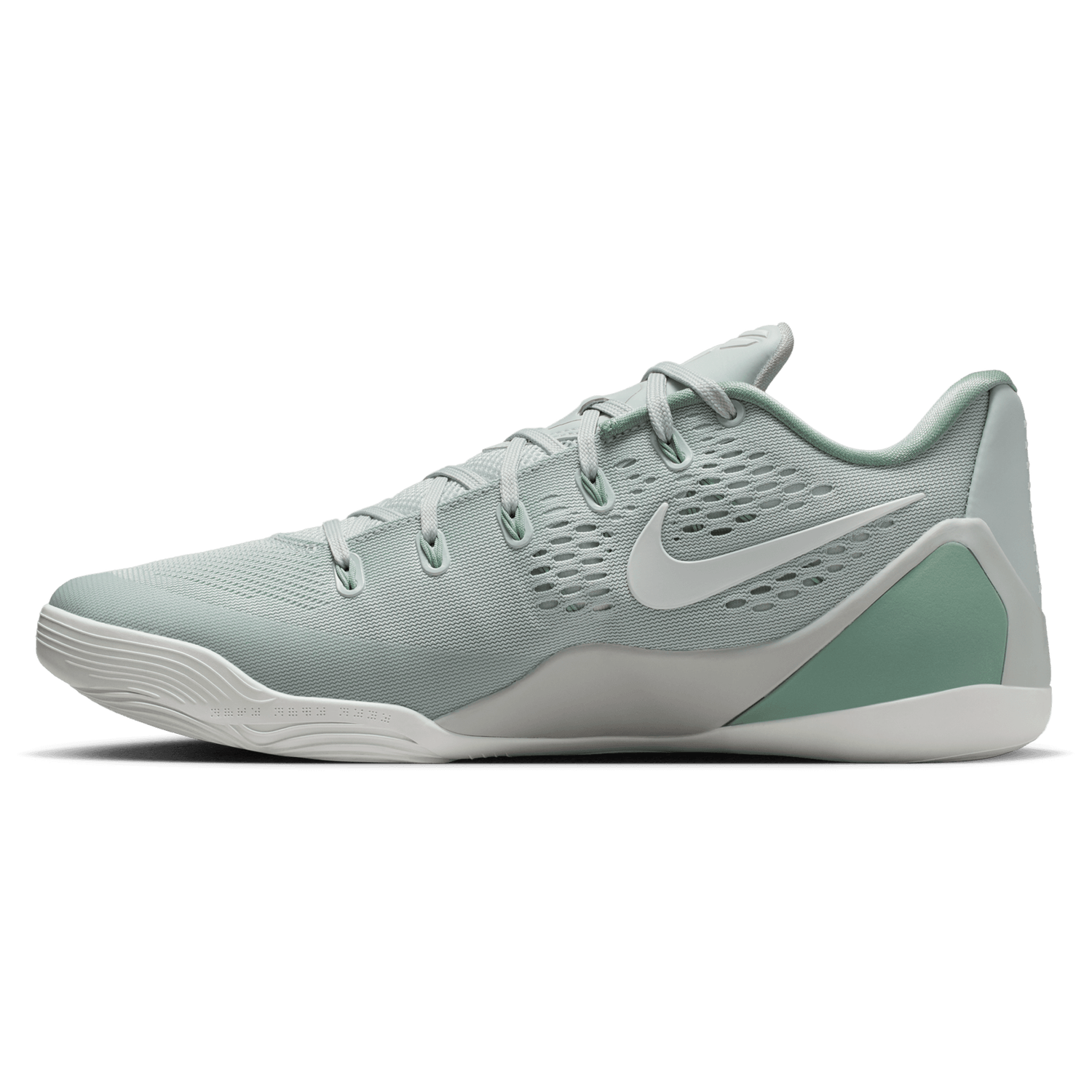 Nike Kobe 9 Elite Low EM - Men's - Light Silver/Steam/Summit White