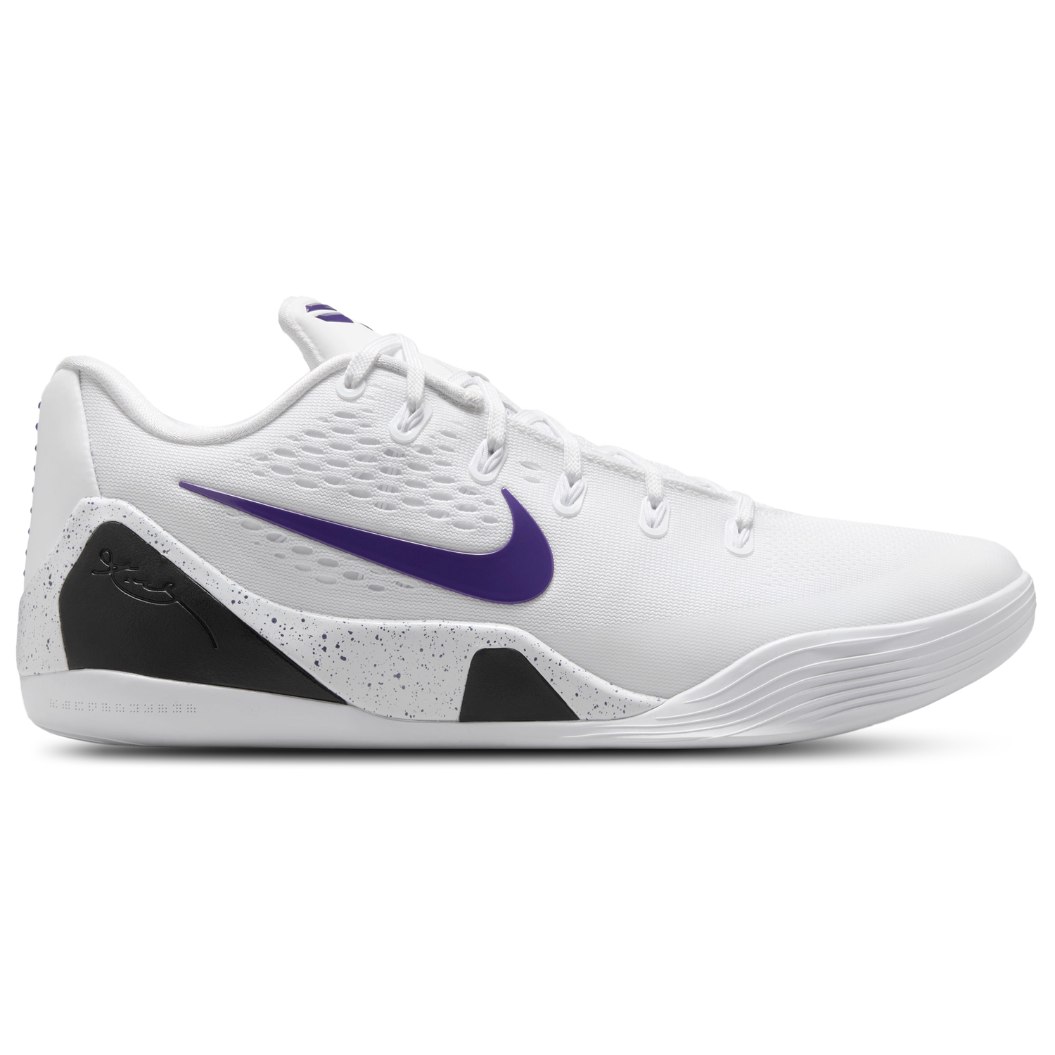 Nike KOBE IX EM Protro - Men's - White/Court Purple/White