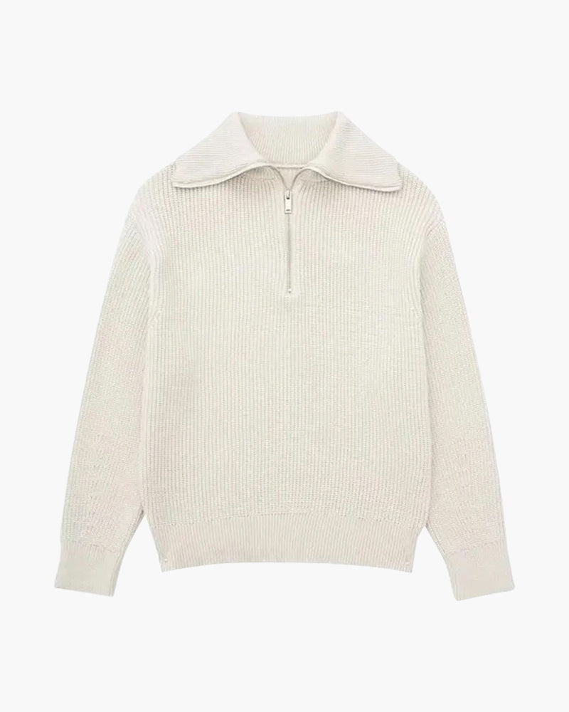Striped Zip Up Sweater - foto 7