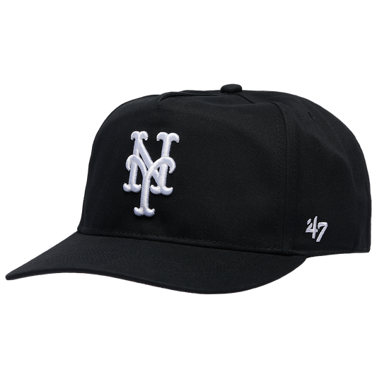 47 Brand Mets Hitch Cap - Men's - Black/White