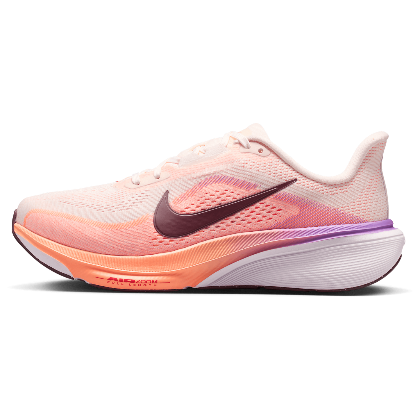 Nike Air Zoom Pegasus 42 Wide - Women's - Orange Pulse/Chalk/Tattoo