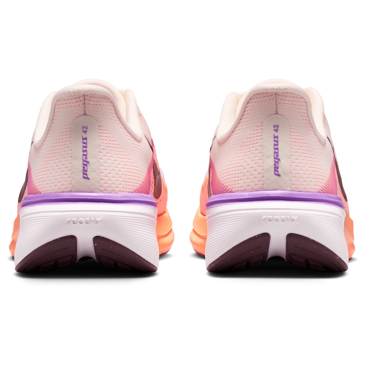 Nike Air Zoom Pegasus 42 Wide - Women's - Orange Pulse/Chalk/Tattoo