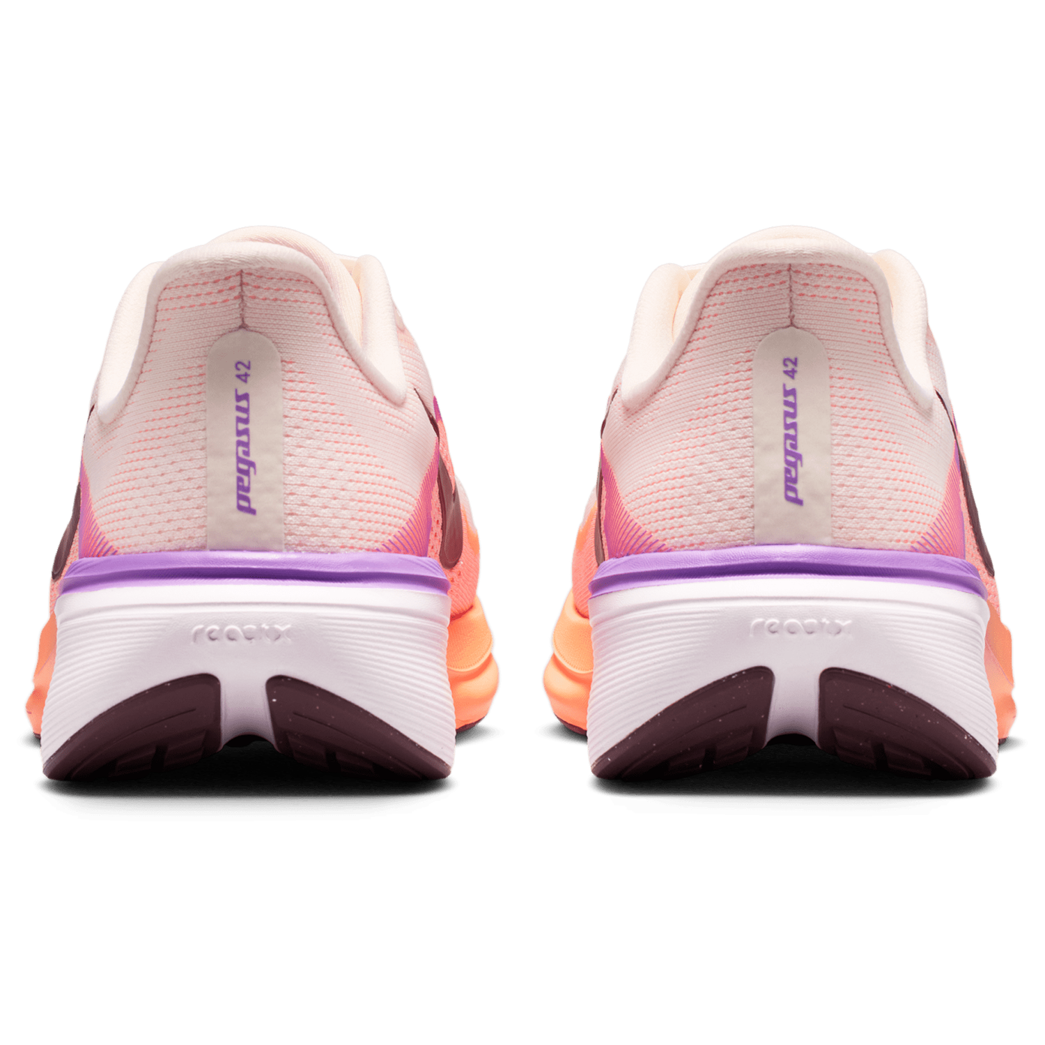 Nike Air Zoom Pegasus 42 Wide - Women's - Orange Pulse/Chalk/Tattoo