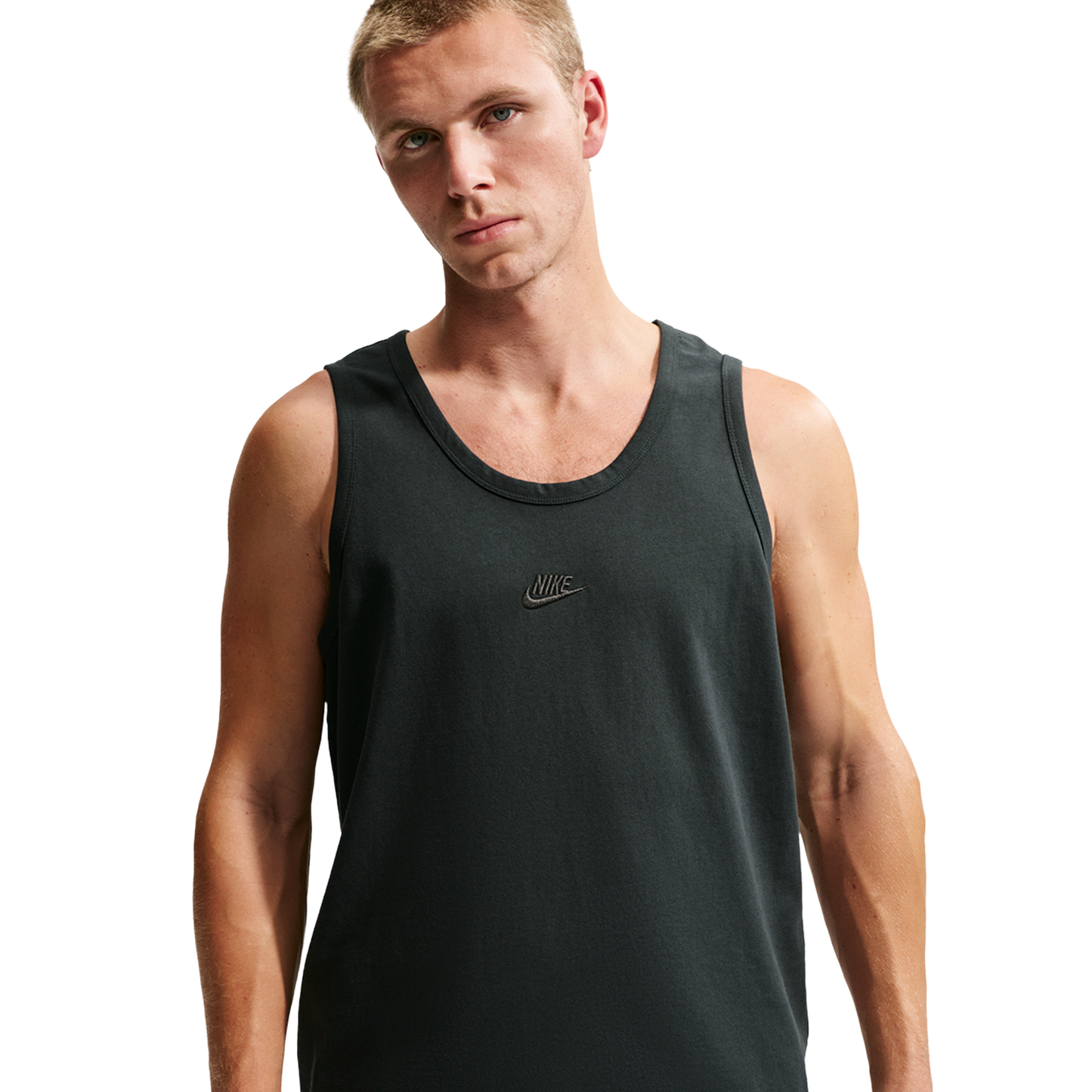 Nike NSW Premium Essentials Loose Tank - Men's - Black Spruce
