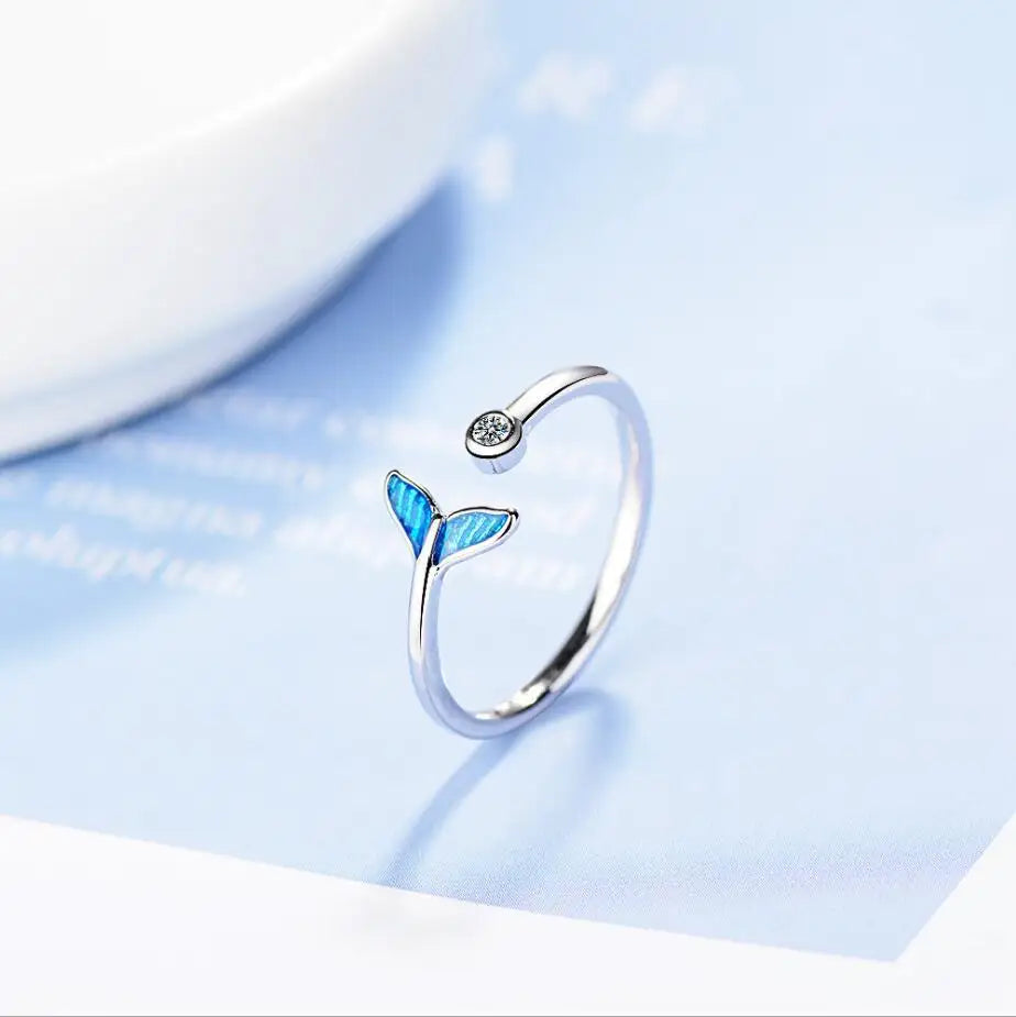 Mermaid Tail Minimalist Ring - foto 4