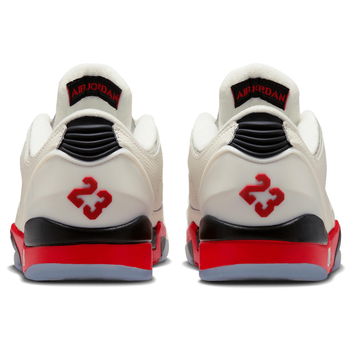 Jordan Sixty Plus Low - Men's - Sail/Black/Fire Red
