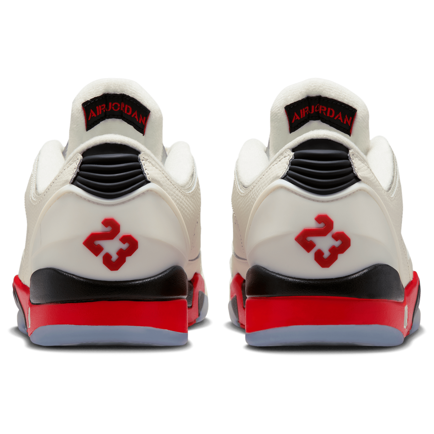 Jordan Sixty Plus Low - Men's - Sail/Black/Fire Red