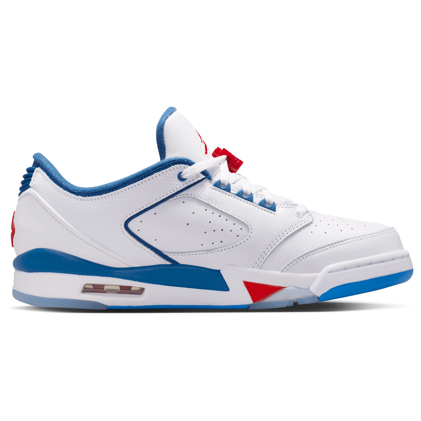 Jordan Sixty Plus Low - Men's - White/Varsity Red/True Blue