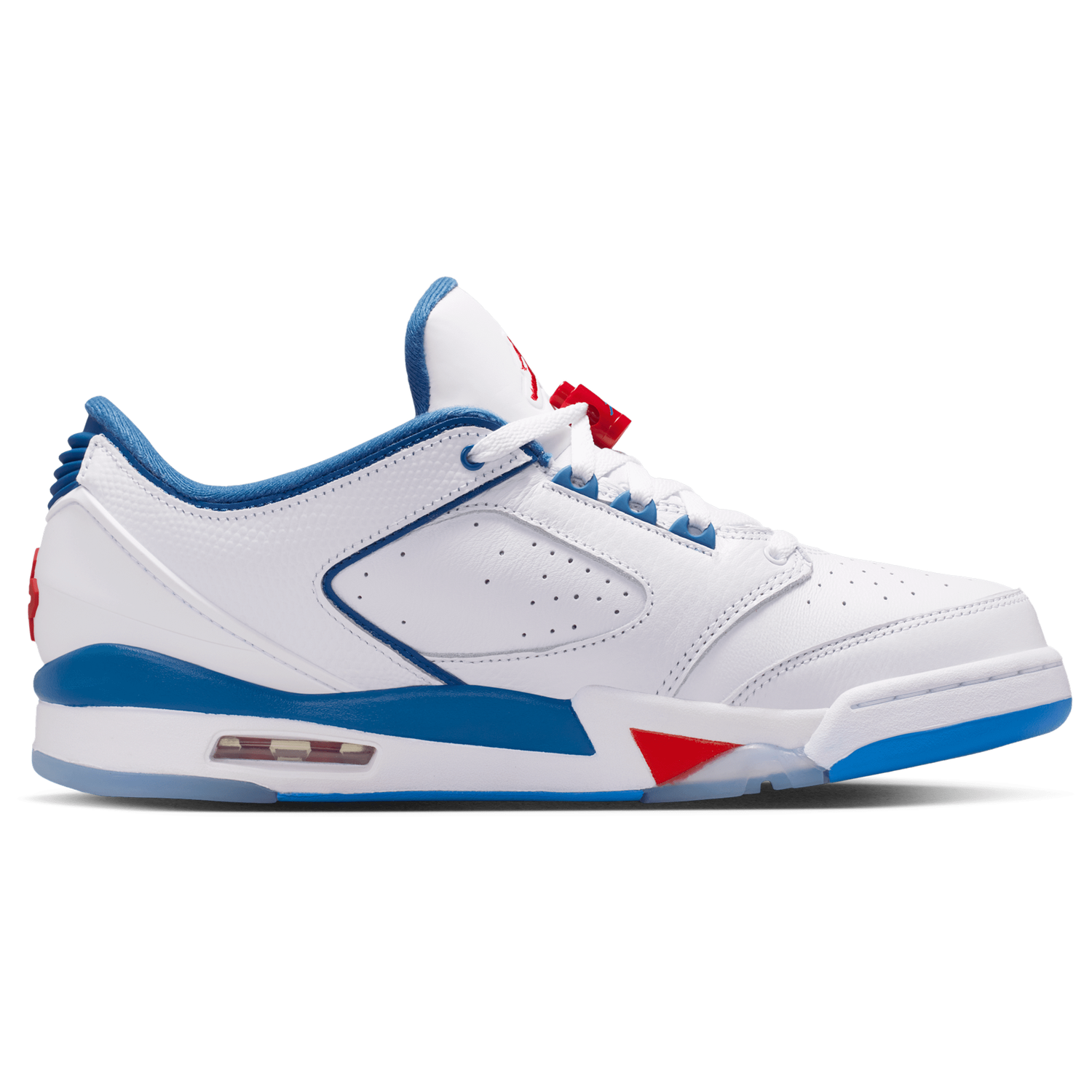 Jordan Sixty Plus Low - Men's - White/Varsity Red/True Blue