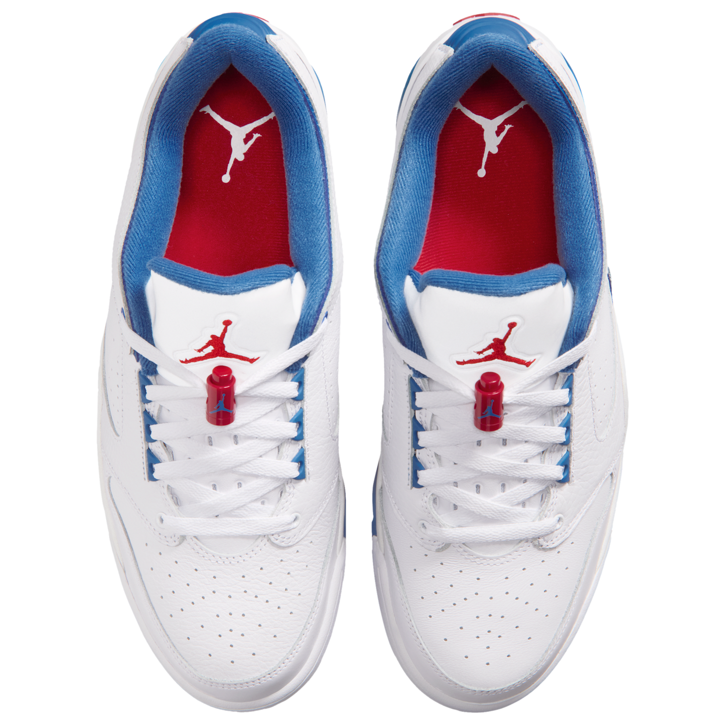 Jordan Sixty Plus Low - Men's - White/Varsity Red/True Blue