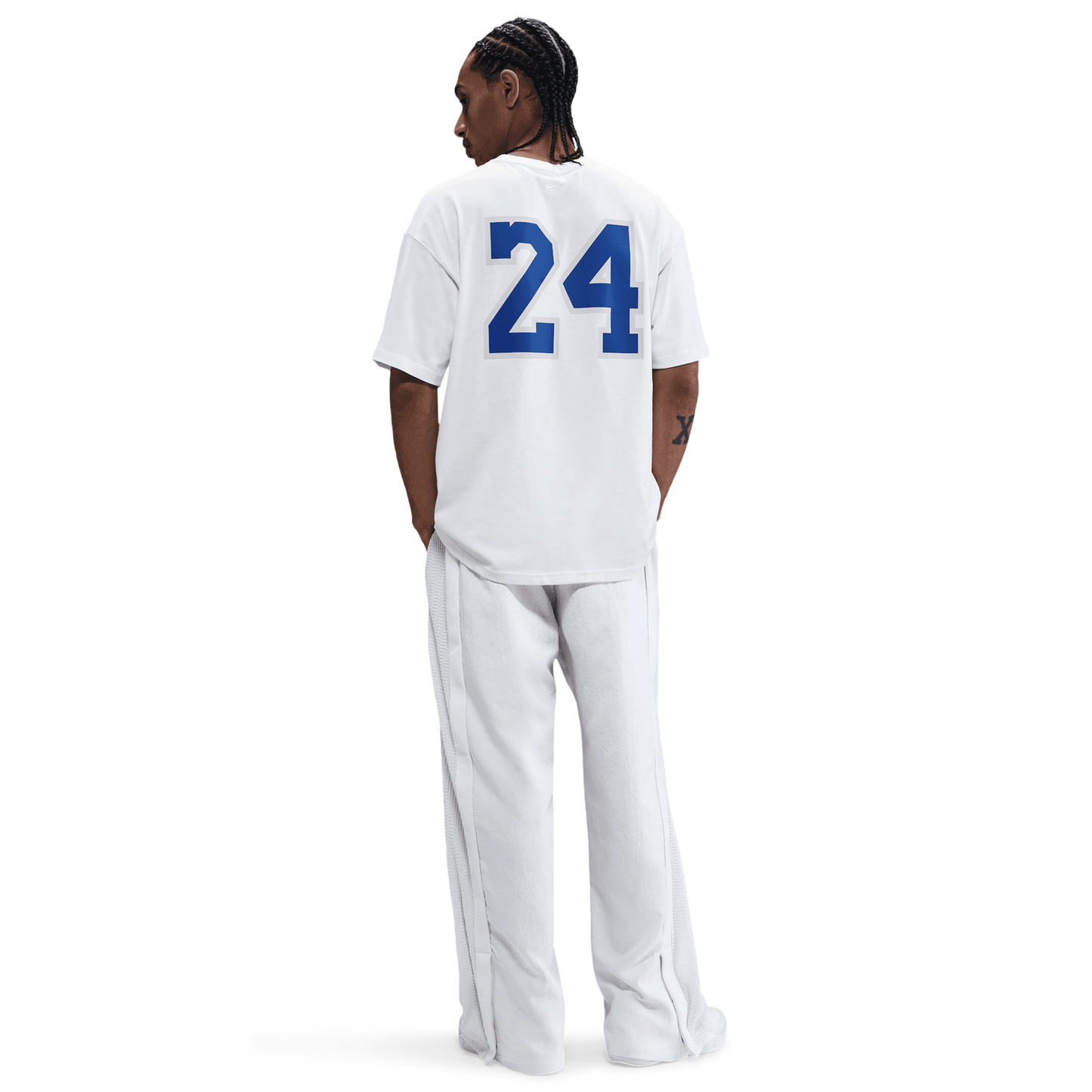 Nike Dodgers Kobe M90 T-Shirt - Men's - White/Game Royal