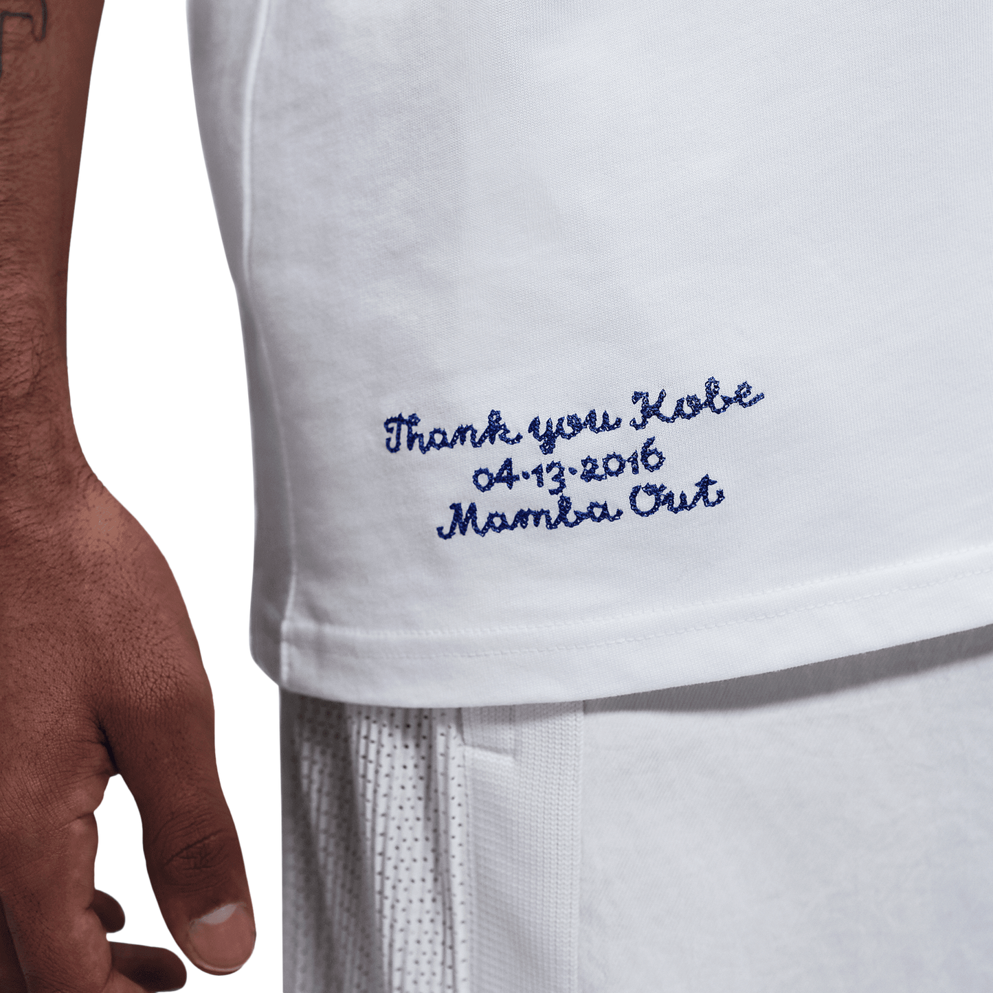 Nike Dodgers Kobe M90 T-Shirt - Men's - White/Game Royal