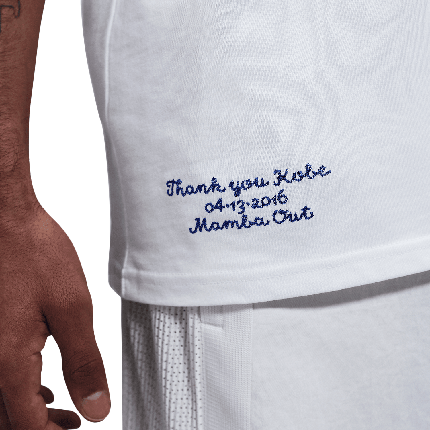 Nike Dodgers Kobe M90 T-Shirt - Men's - White/Game Royal