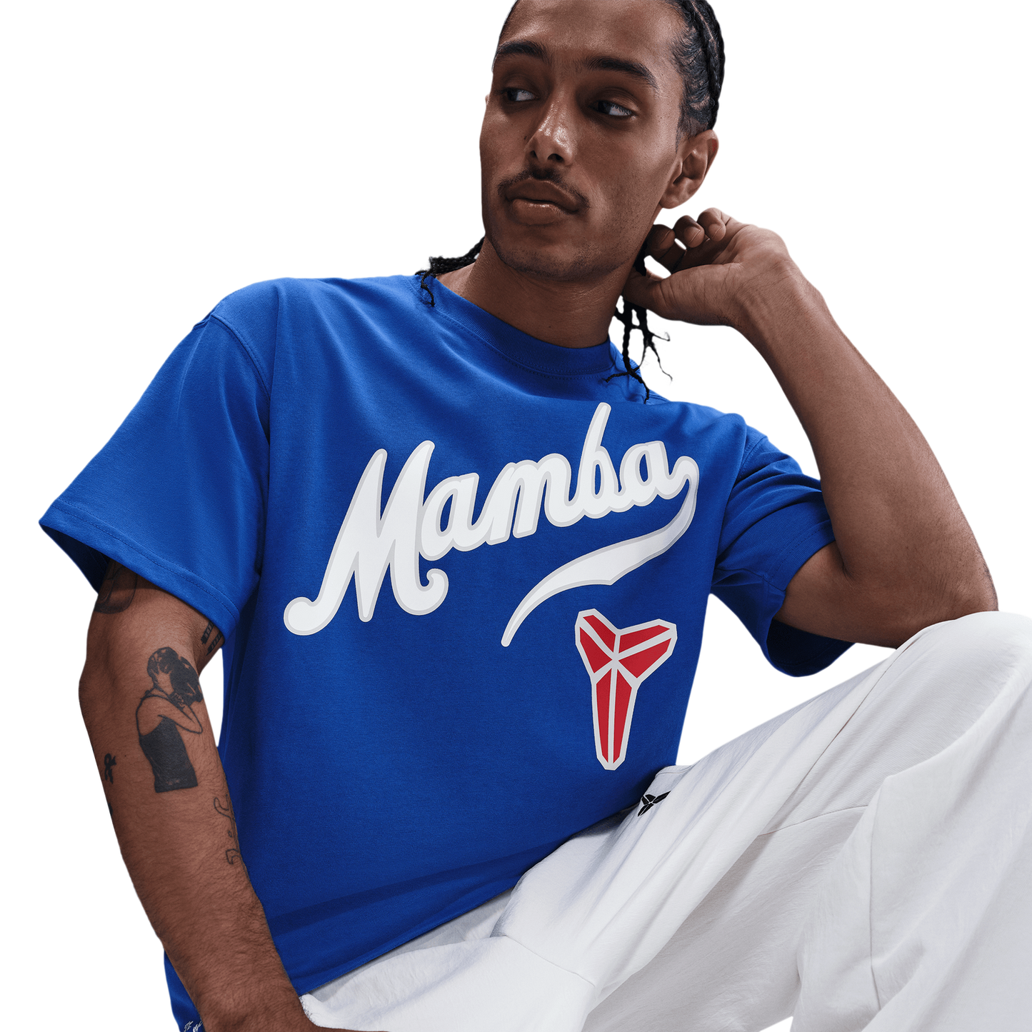 Nike Dodgers Kobe M90 T-Shirt - Men's - Game Royal/White