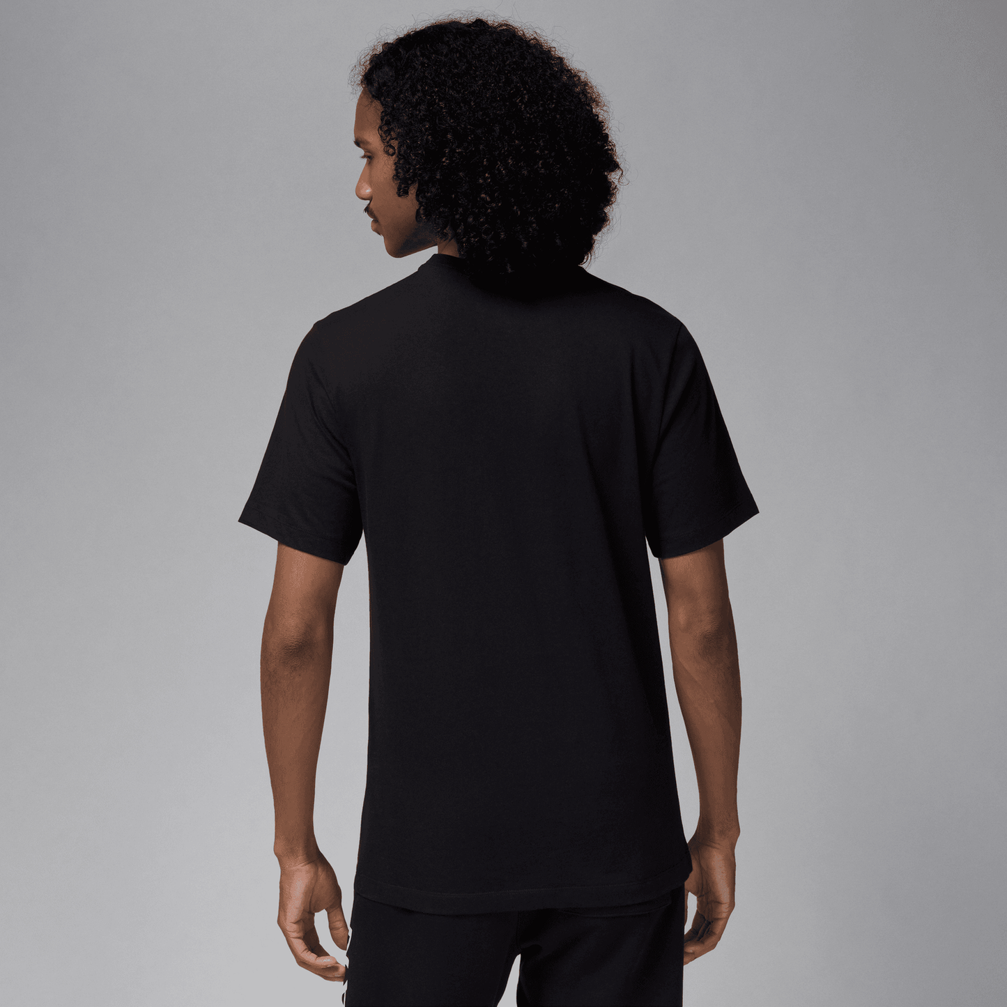 Jordan Air Stretch Short Sleeve Crew - Men's - Black/White/Red
