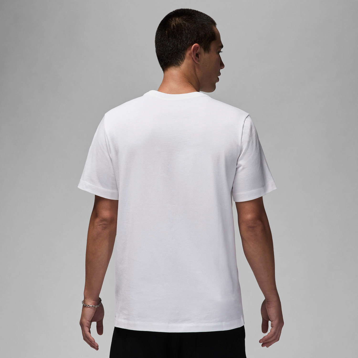 Jordan Air Stretch Short Sleeve Crew - Men's - Black/White/Red (H2358100)
