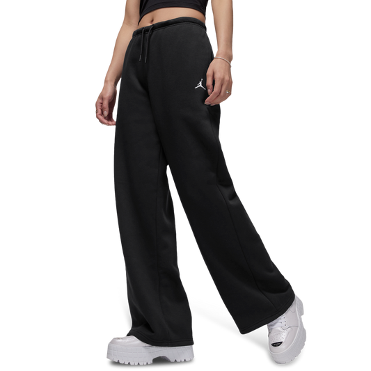 Jordan Brooklyn Fleece OH Pants - Women's - Black/White