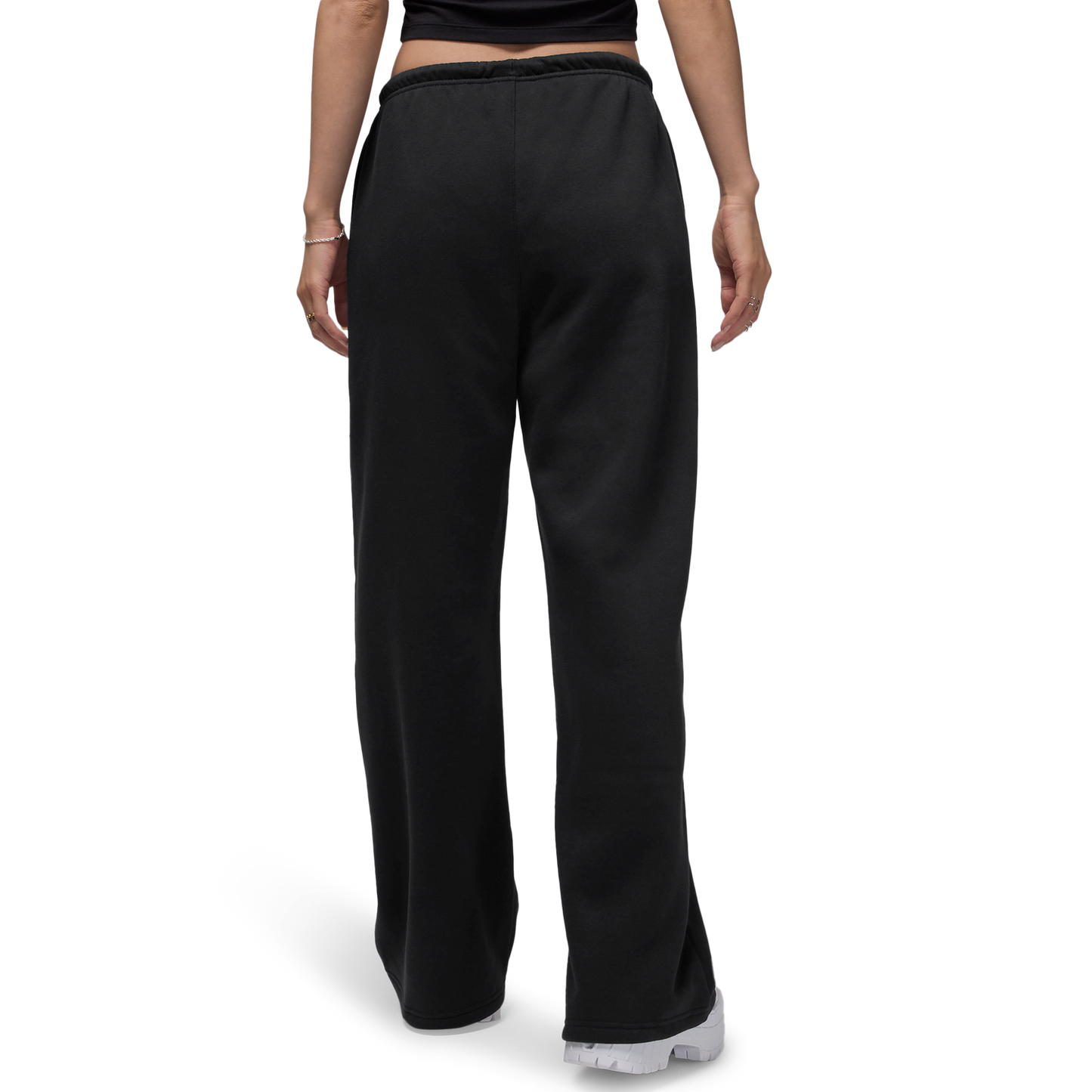 Jordan Brooklyn Fleece OH Pants - Women's - Black/White