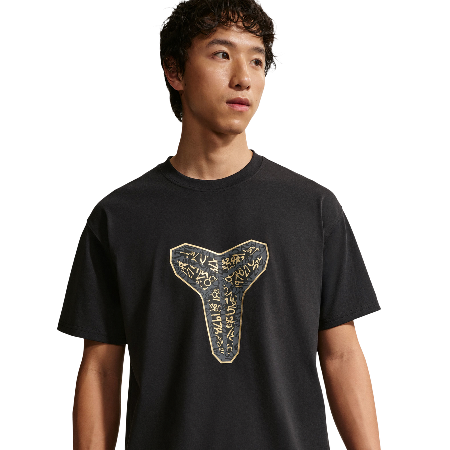 Nike Kobe Dri-FIT Signature M90 T-Shirt - Men's - Black/Yellow