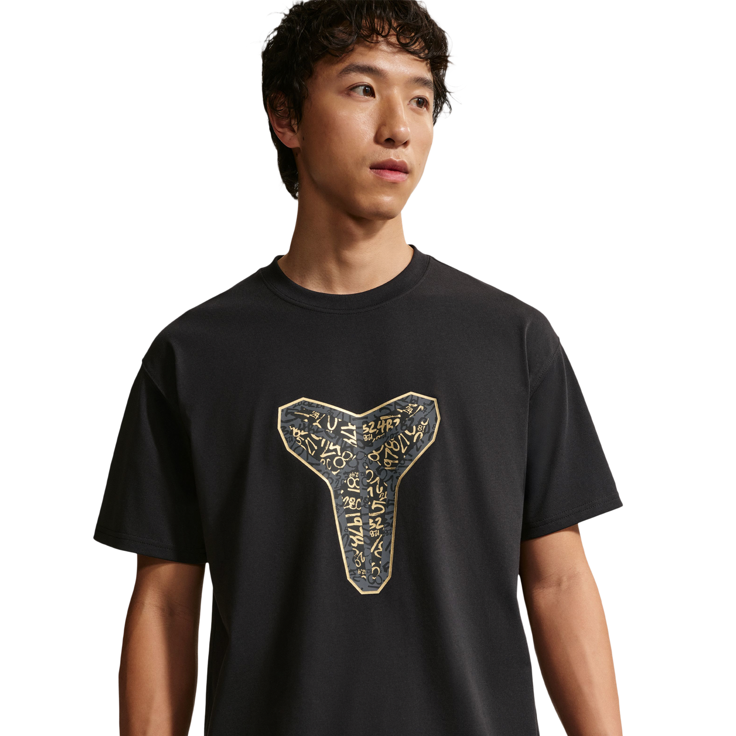 Nike Kobe Dri-FIT Signature M90 T-Shirt - Men's - Black/Yellow