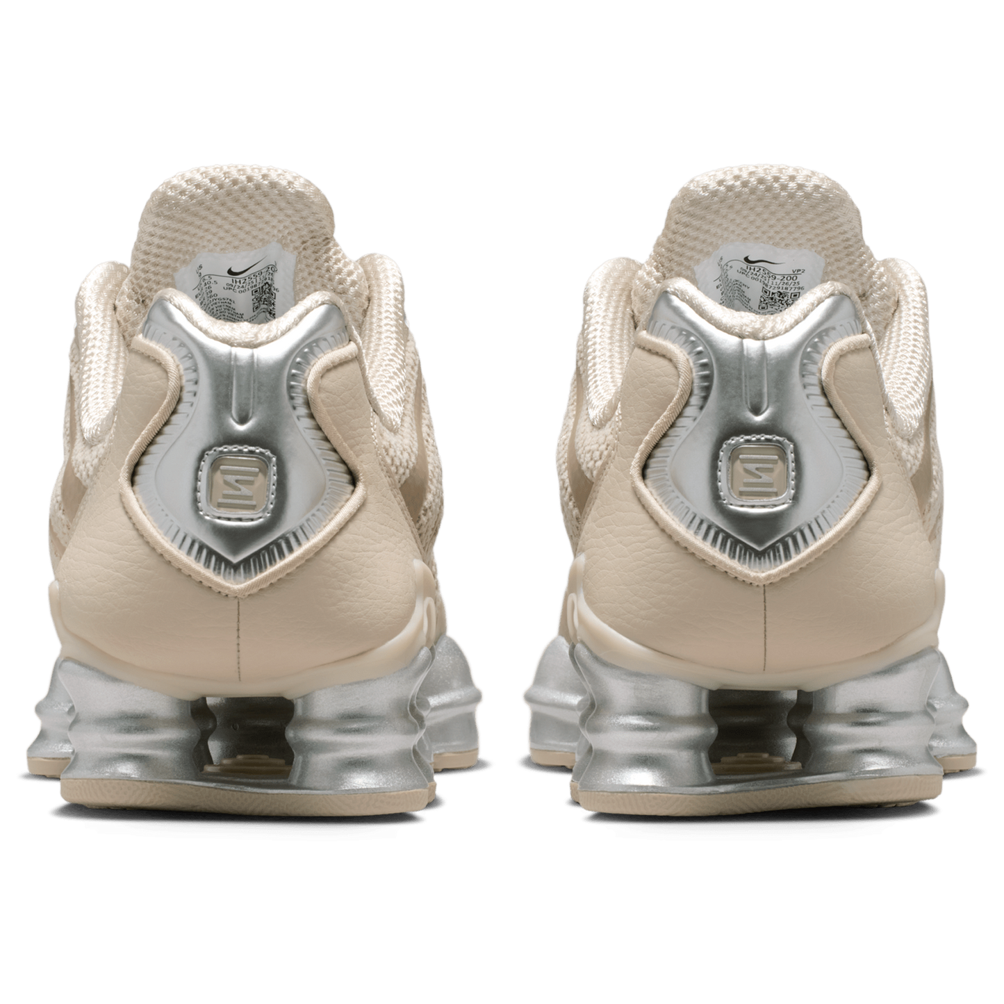 Nike Shox TL - Women's - Cream Ii/Mtlc Silver/Black