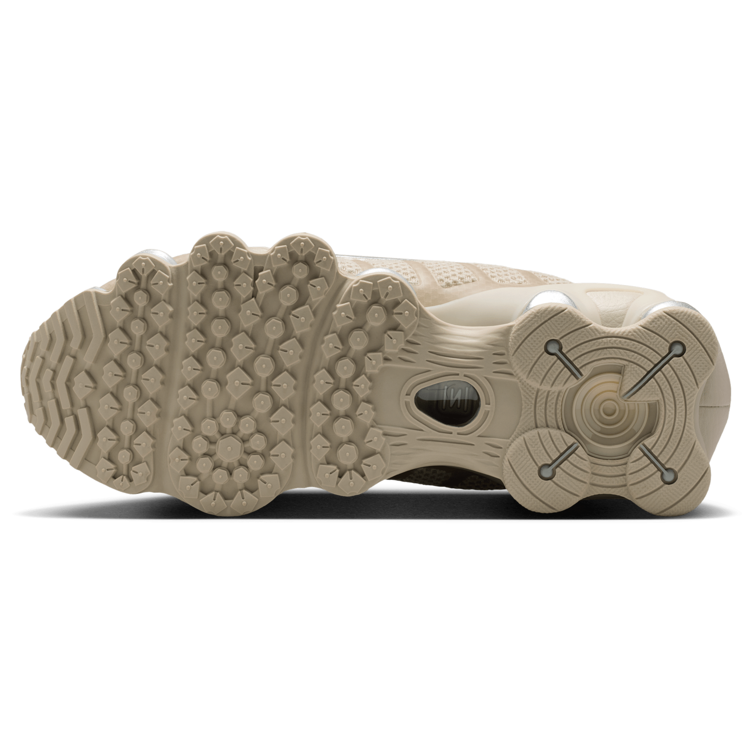 Nike Shox TL - Women's - Cream Ii/Mtlc Silver/Black