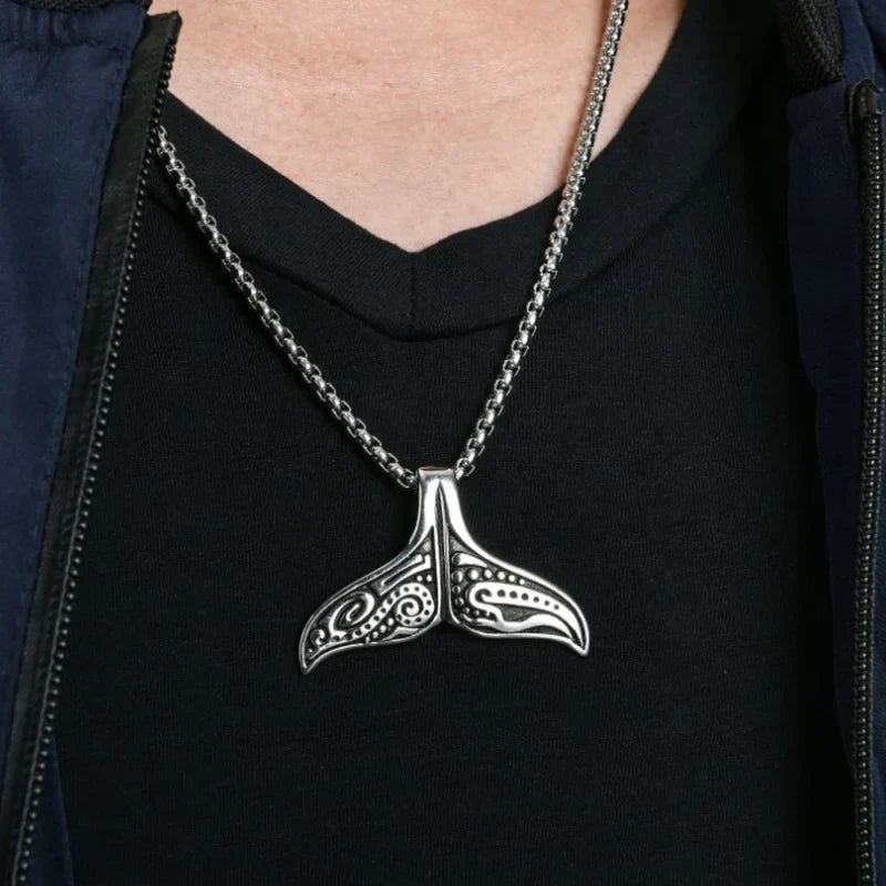 Maori Whale Tail Necklace - foto 2