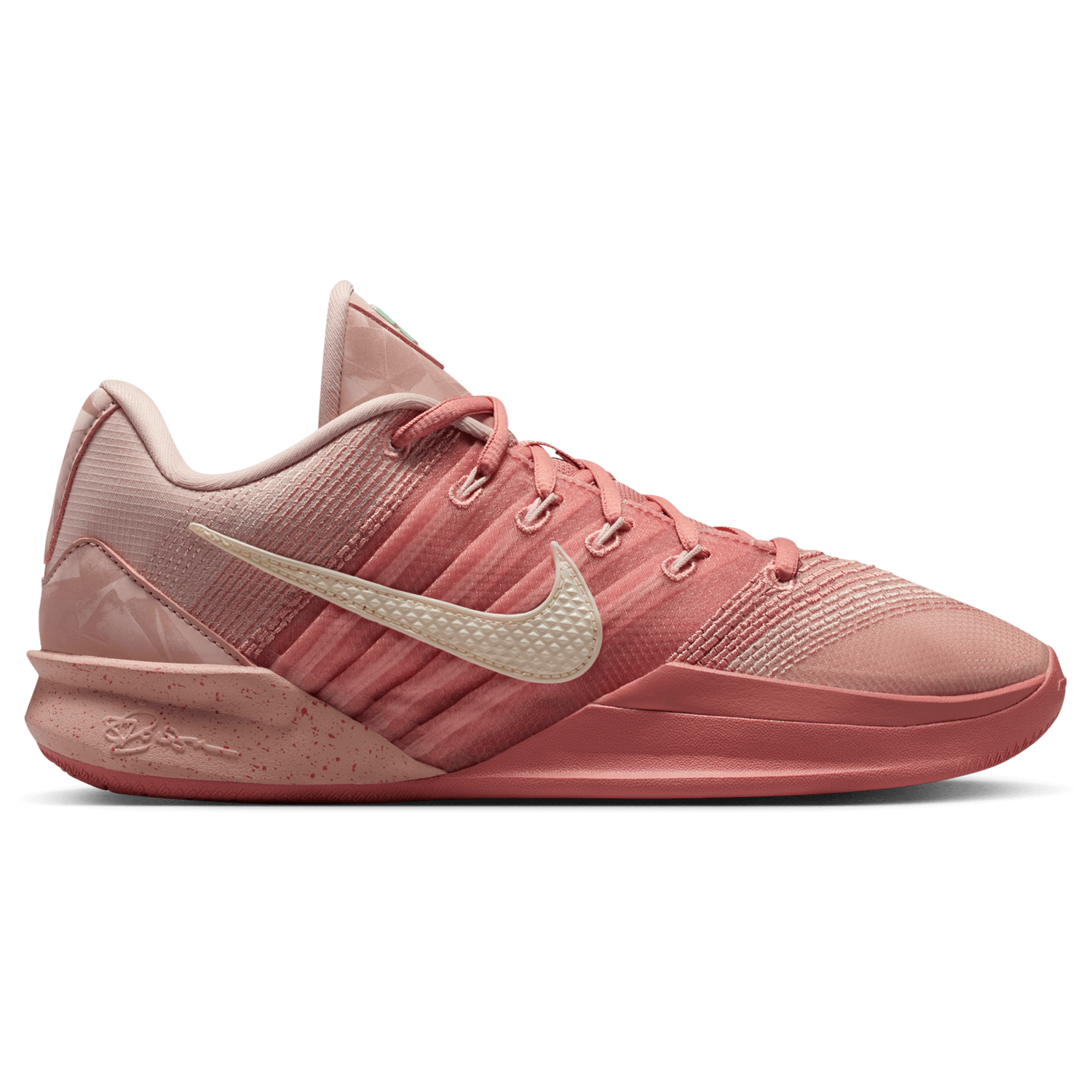 Nike Sabrina 3 - Men's - Coconut Milk/Pink Oxford/Red Stardust
