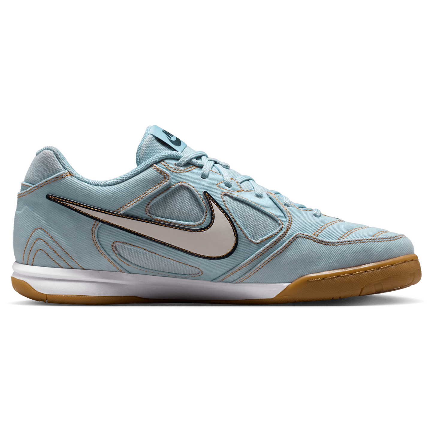 Nike Gato Lv8 - Men's - White/Lt Armory Blue/Lt Armory Blue