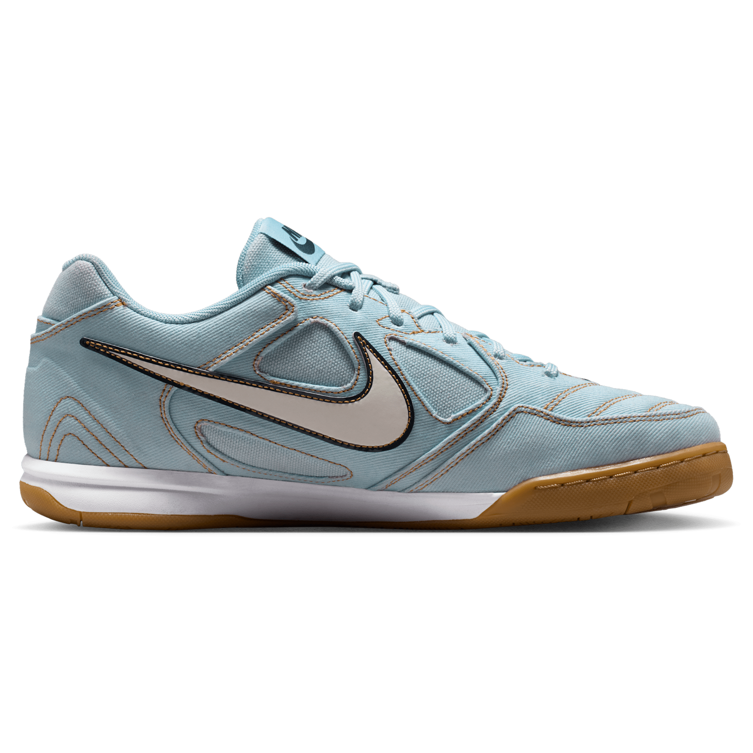 Nike Gato Lv8 - Men's - White/Lt Armory Blue/Lt Armory Blue