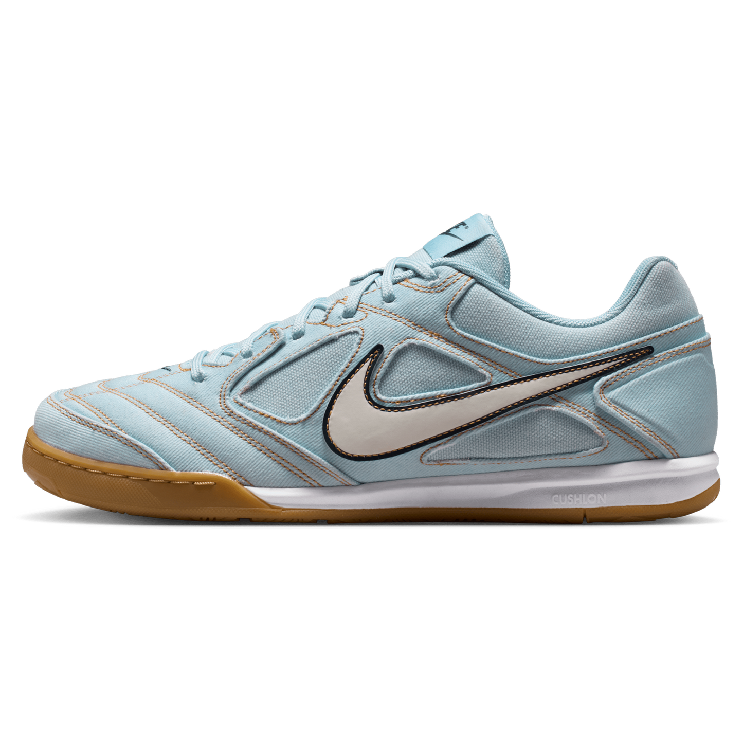 Nike Gato Lv8 - Men's - White/Lt Armory Blue/Lt Armory Blue