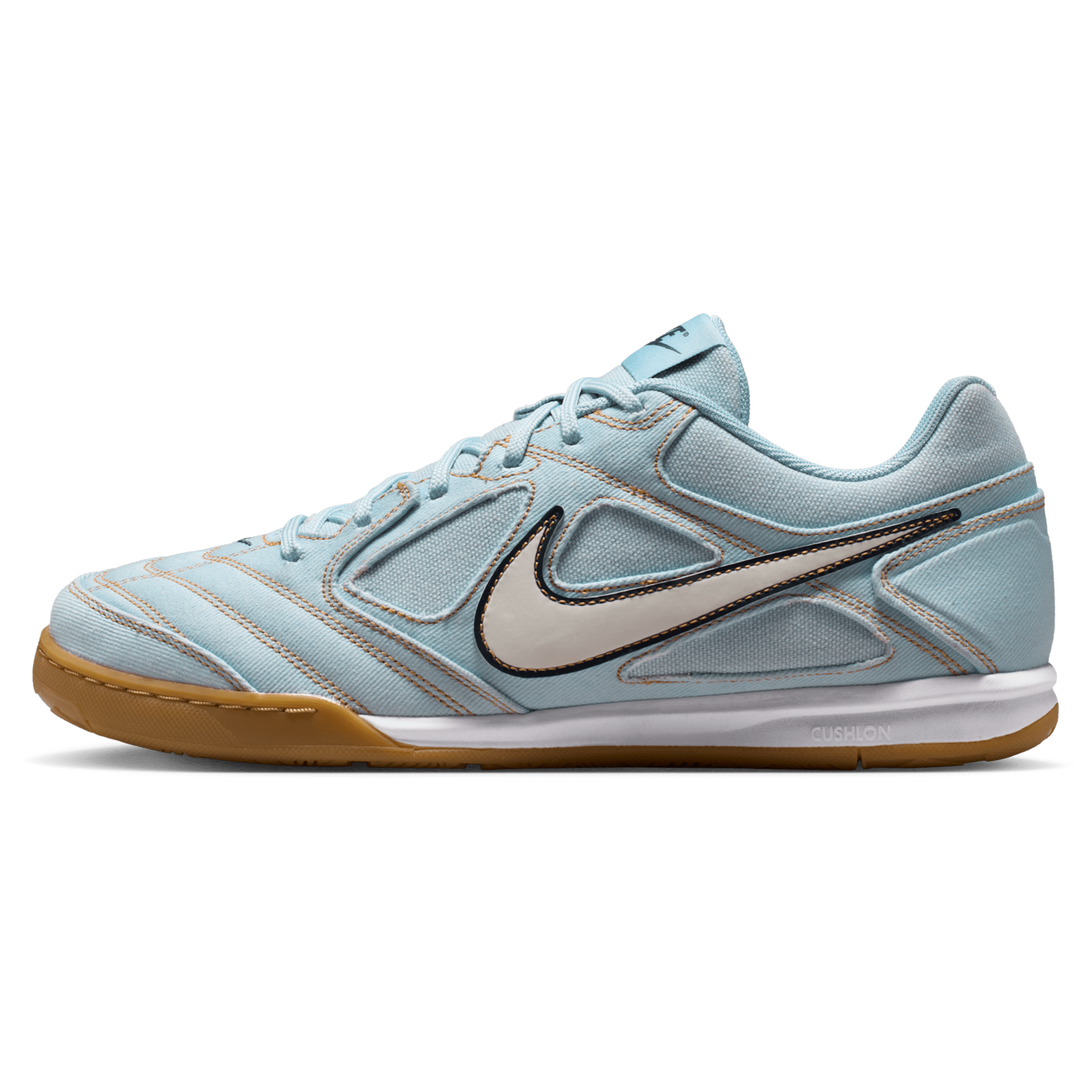 Nike Gato Lv8 - Men's - White/Lt Armory Blue/Lt Armory Blue