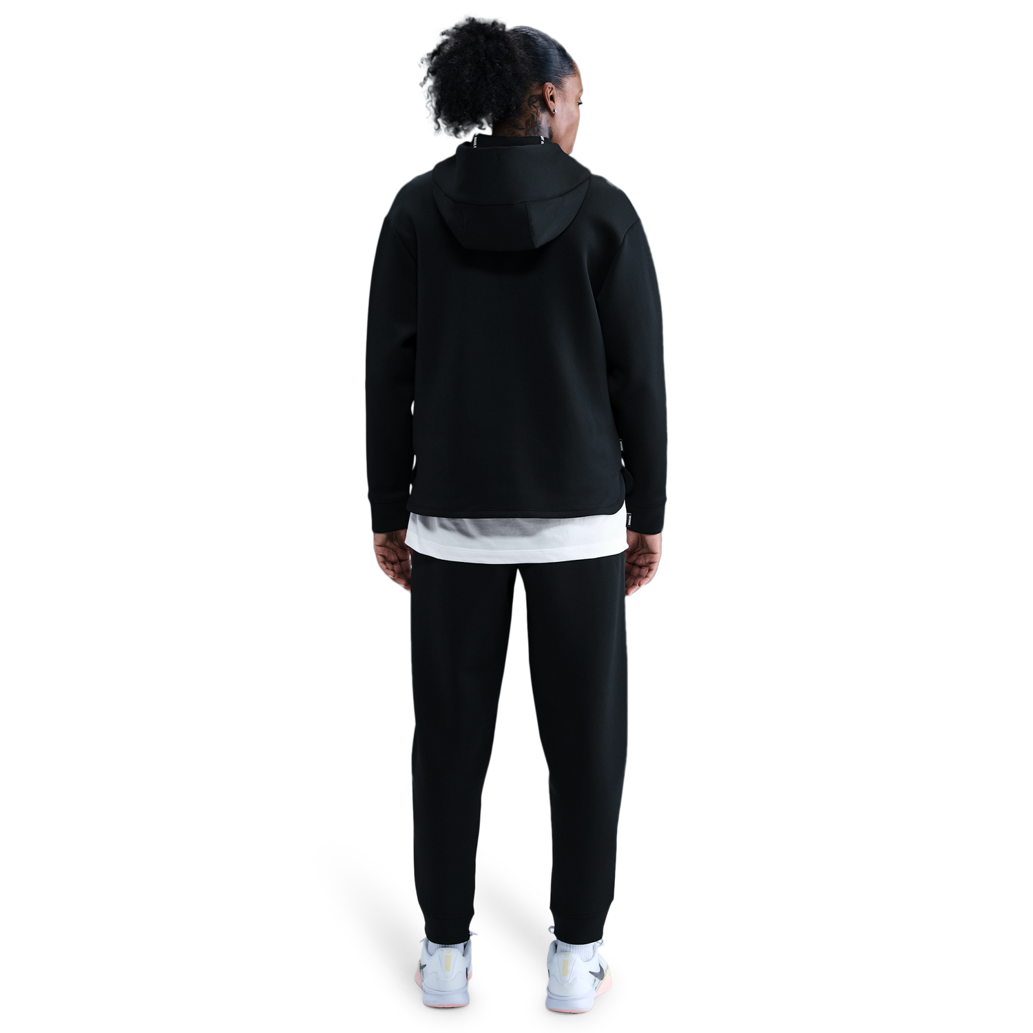 Nike Dri-FIT Sabrina Signature Full-Zip Hoodie - Women's - Black/Black