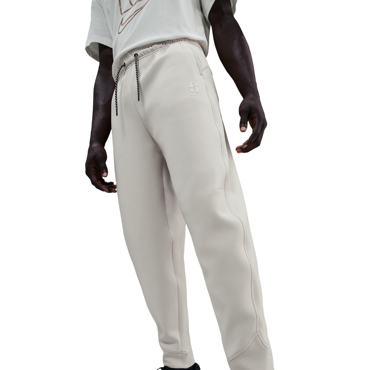 Nike Dri-FIT Sabrina Signature Pants - Women's - Lt Orewood Brown/Sail/Washed Coral