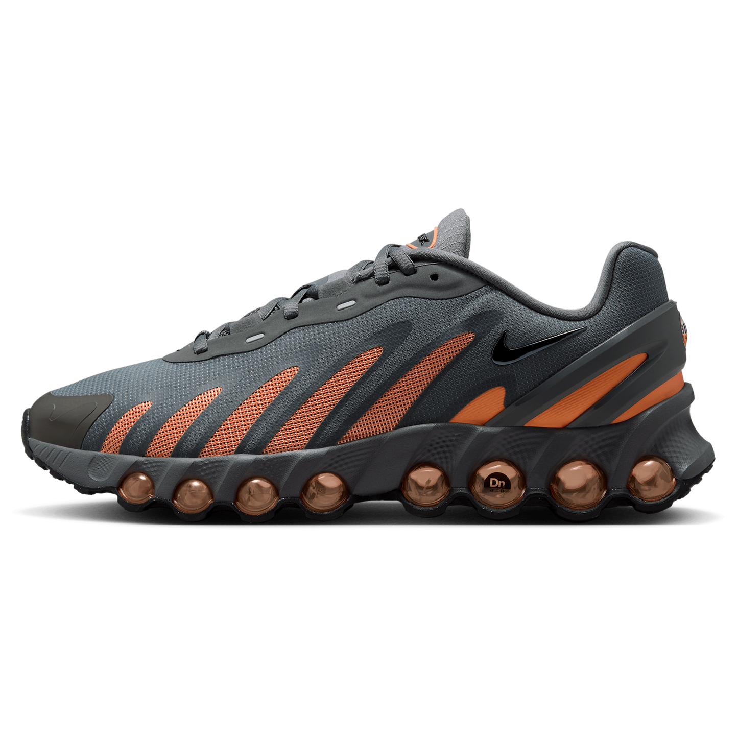 Nike Air Max DN8 - Men's - Dk Grey/Black/Orange Frost