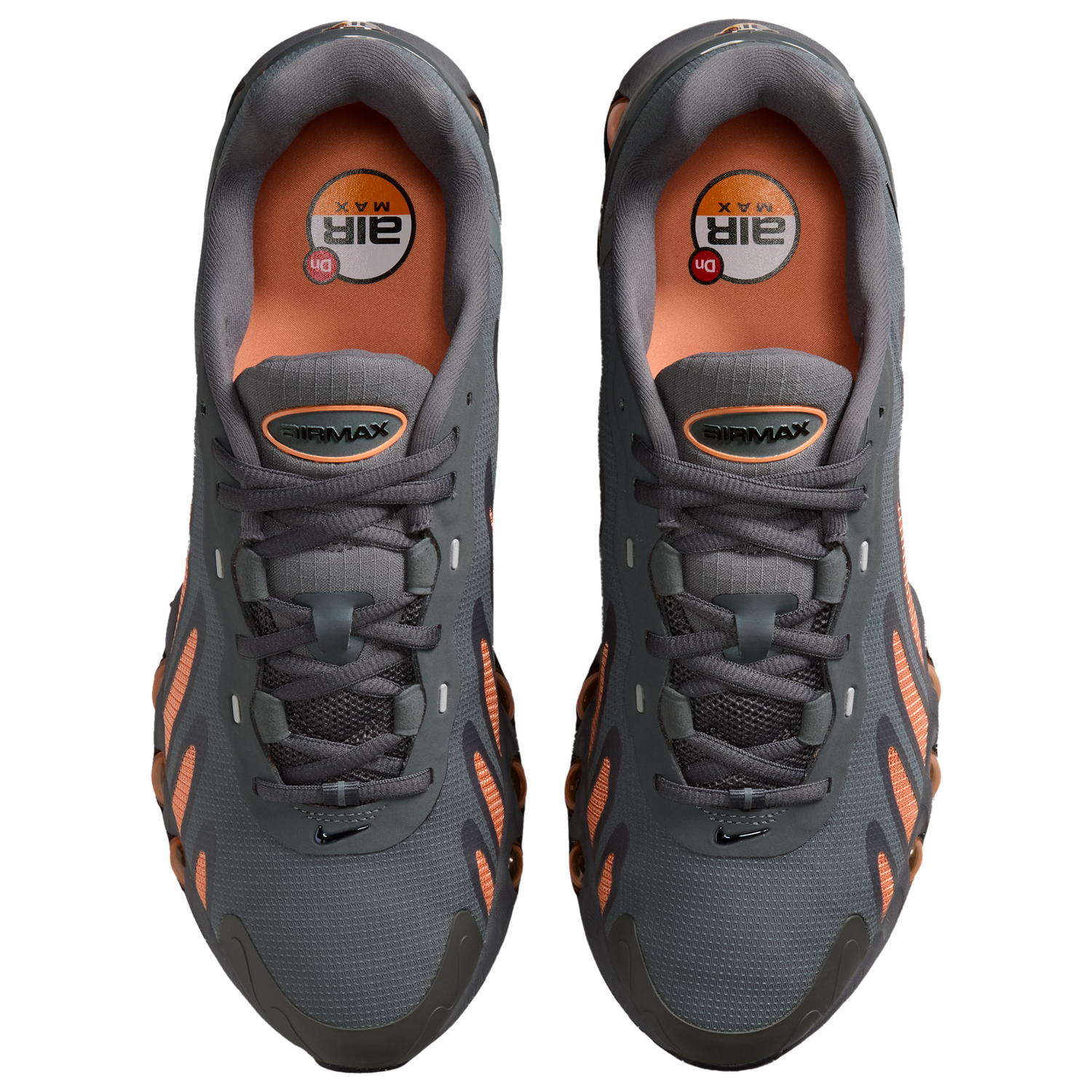 Nike Air Max DN8 - Men's - Dk Grey/Black/Orange Frost