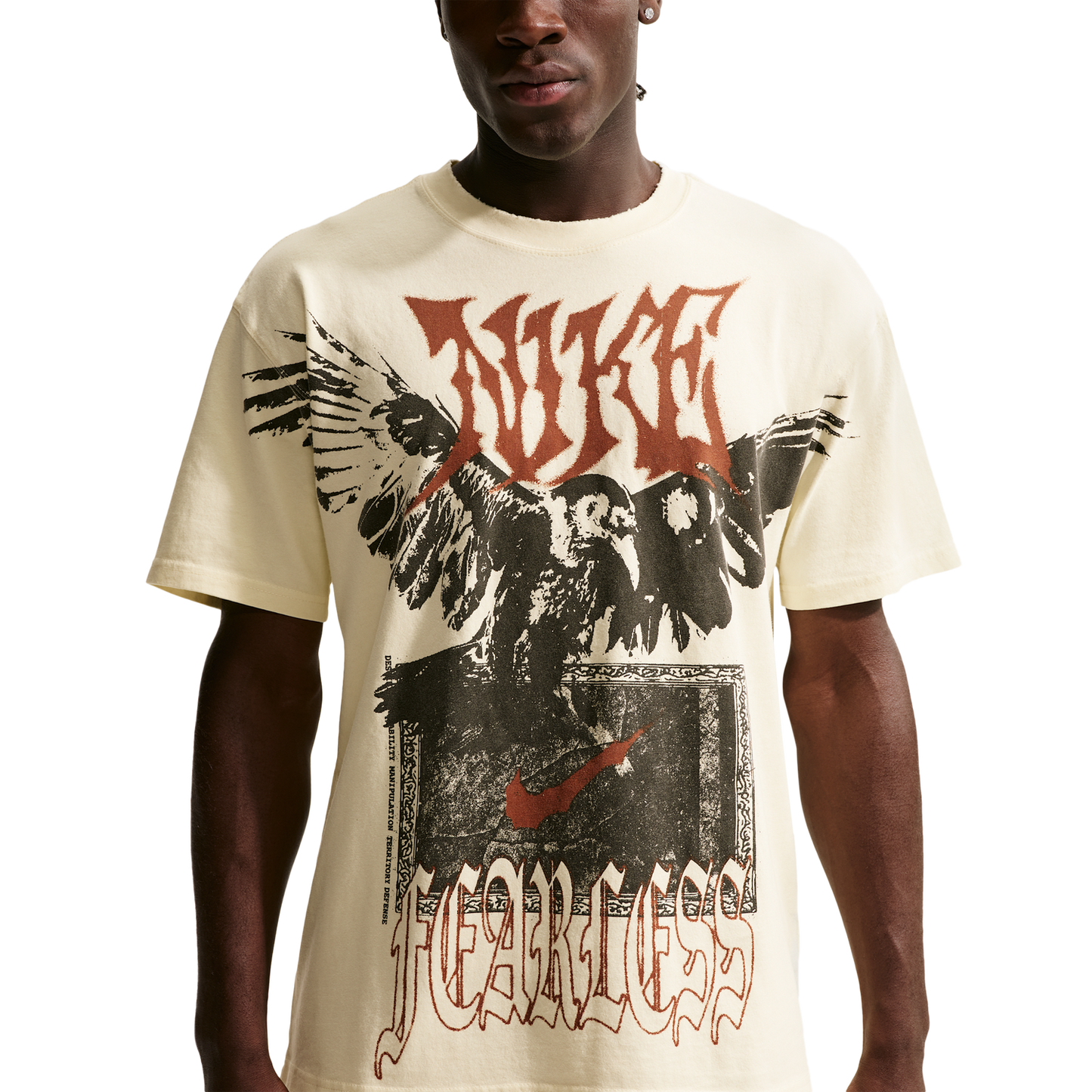 Nike Loose FC F2 T-Shirt - Men's - Coconut Milk