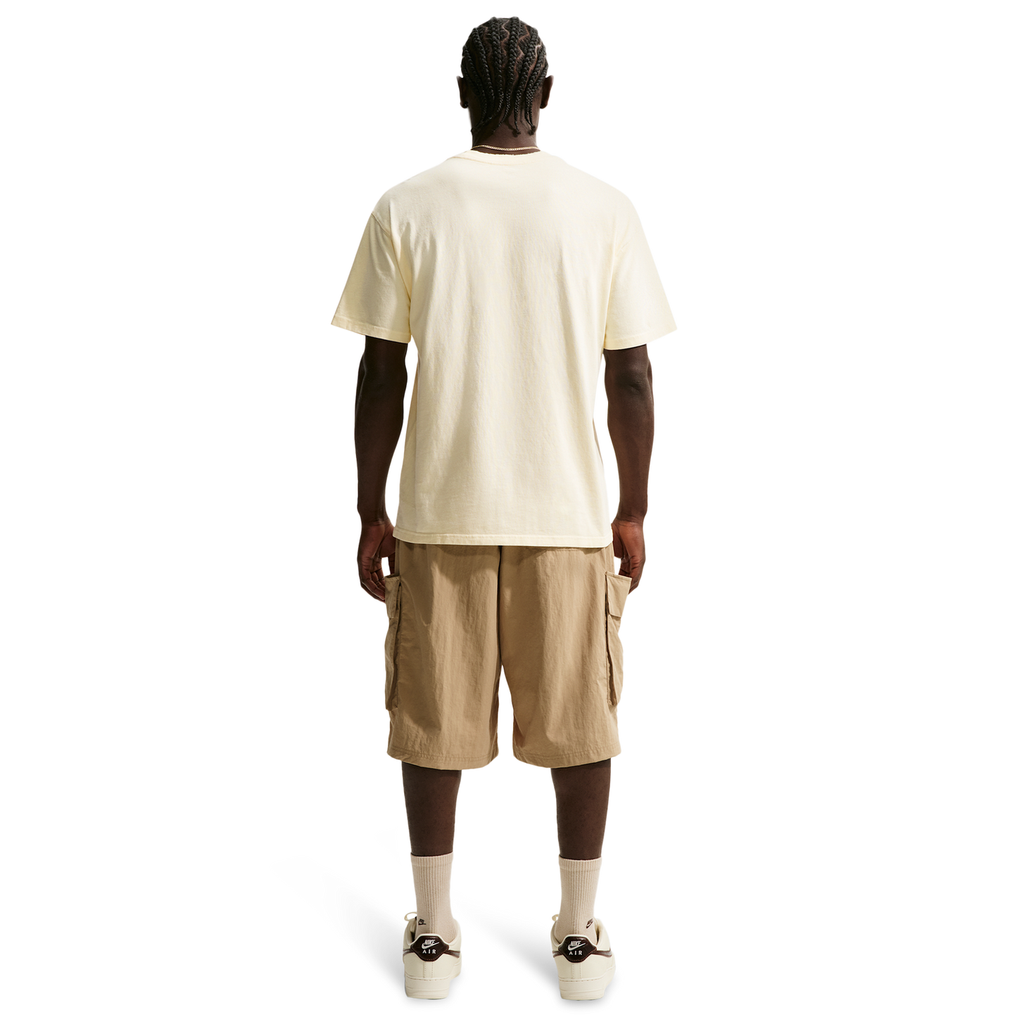 Nike Loose FC F2 T-Shirt - Men's - Coconut Milk