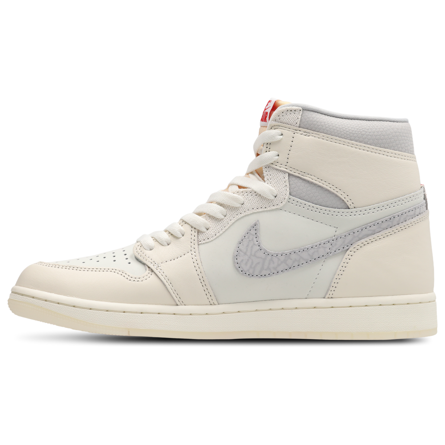 Jordan AJ 1 Retro High OG V3 - Men's - Sail/University Red/Pale Ivory