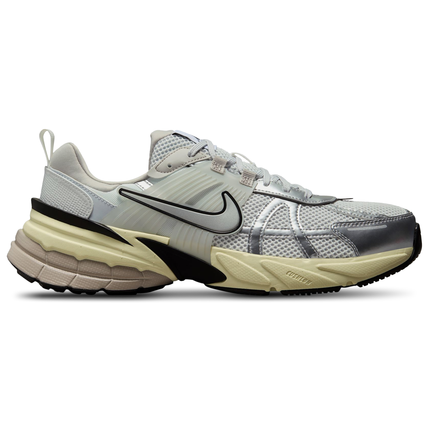 Nike V2K Run - Men's - Summit White/Metallic Silver