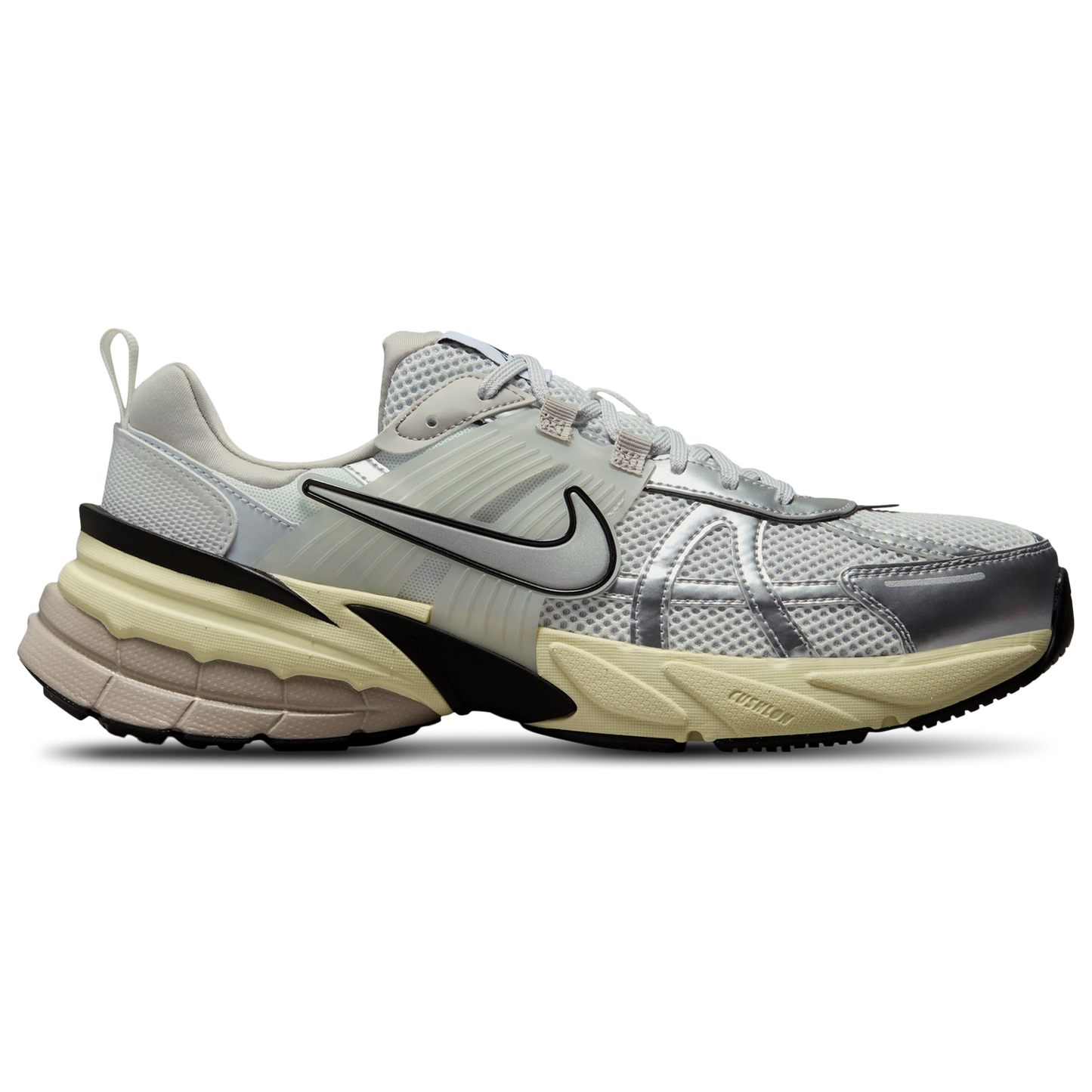 Nike V2K Run - Men's - Summit White/Metallic Silver