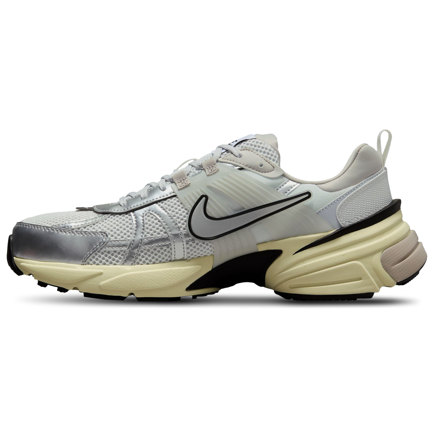 Nike V2K Run - Men's - Summit White/Metallic Silver