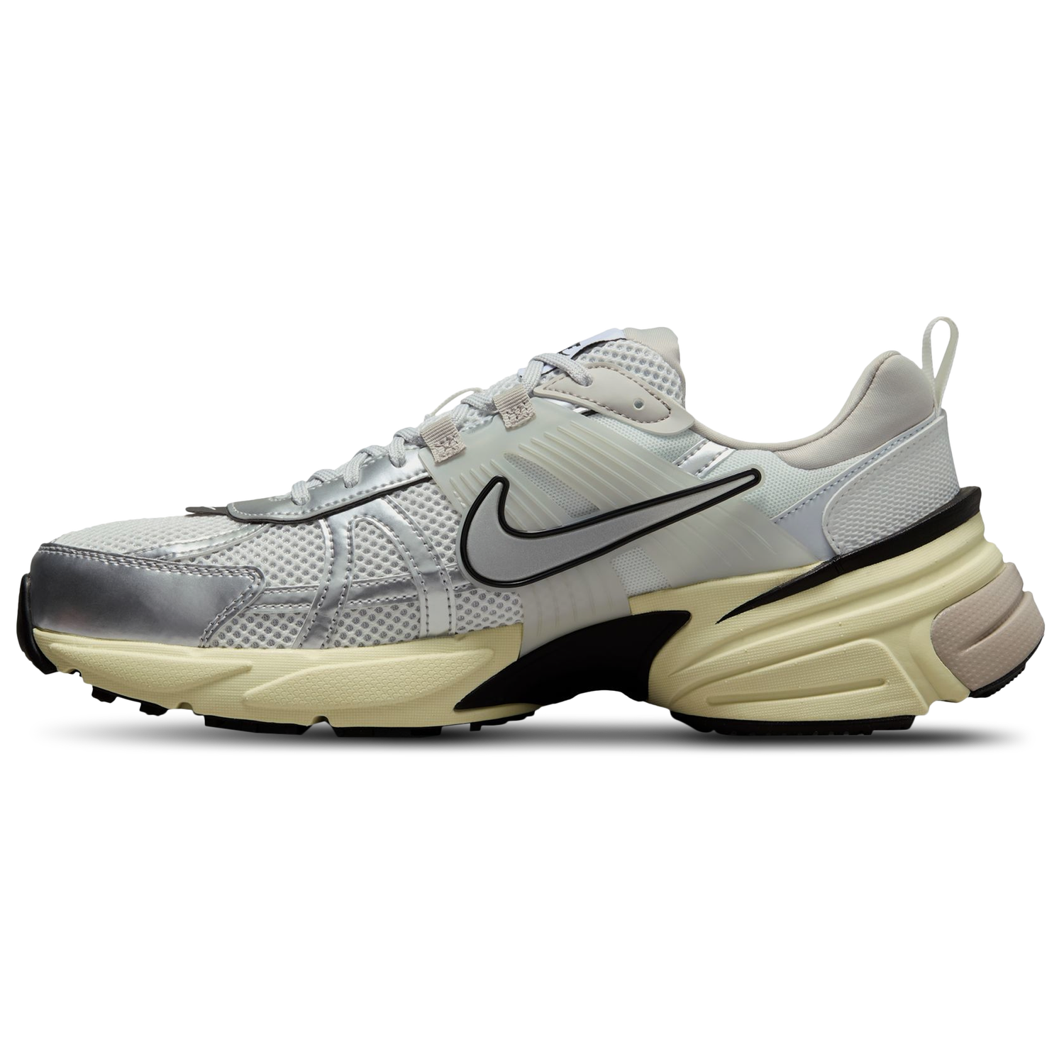 Nike V2K Run - Men's - Summit White/Metallic Silver