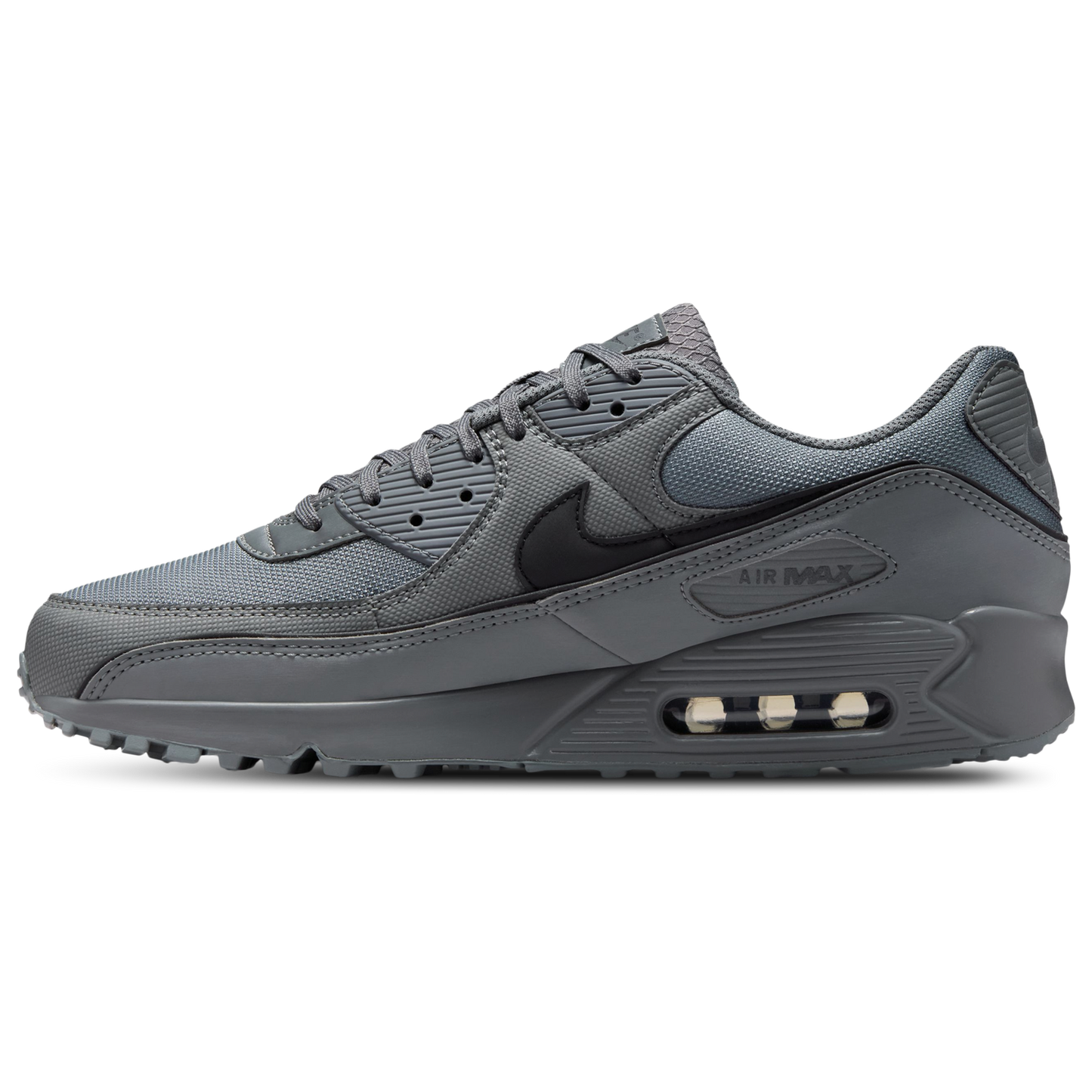 Nike Air Max 90 Prm Reflect - Men's - Black/Smoke Gray/Smoke Gray
