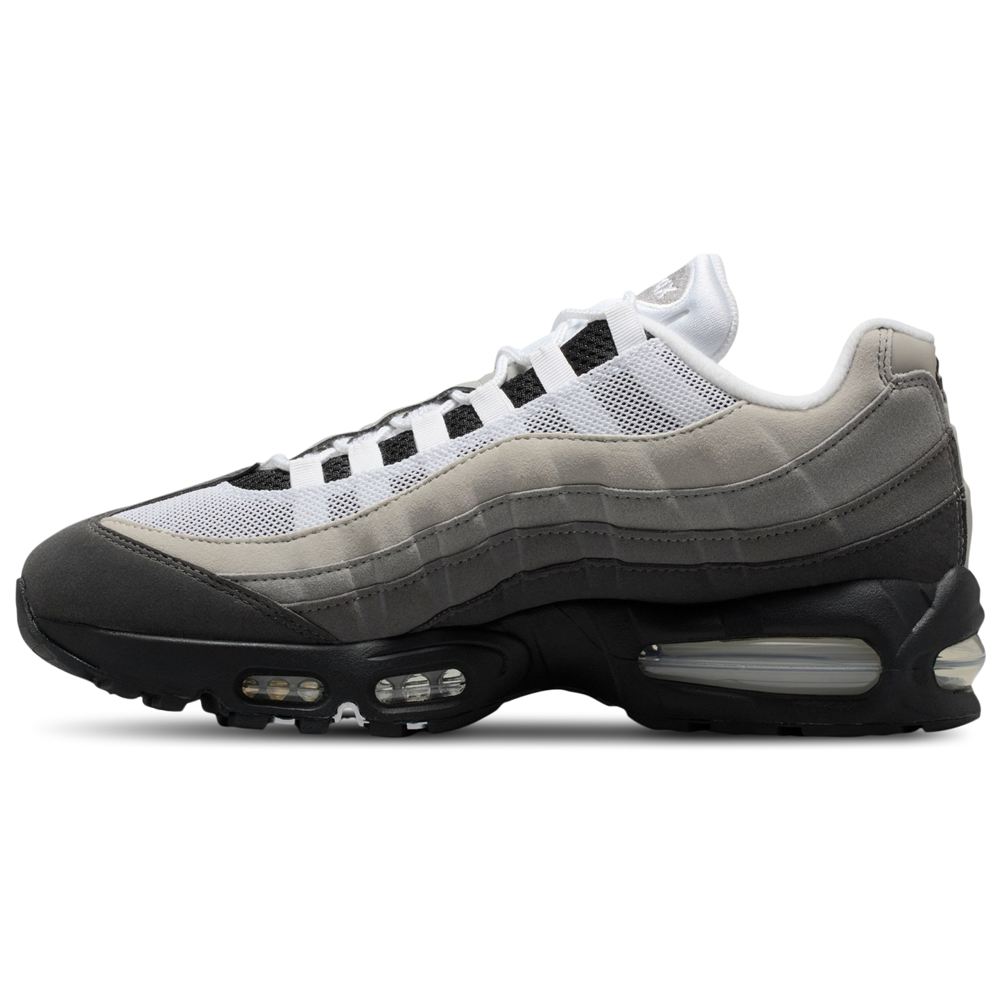 Nike Air Max 95 - Men's - Black/White/Med Ash Gray